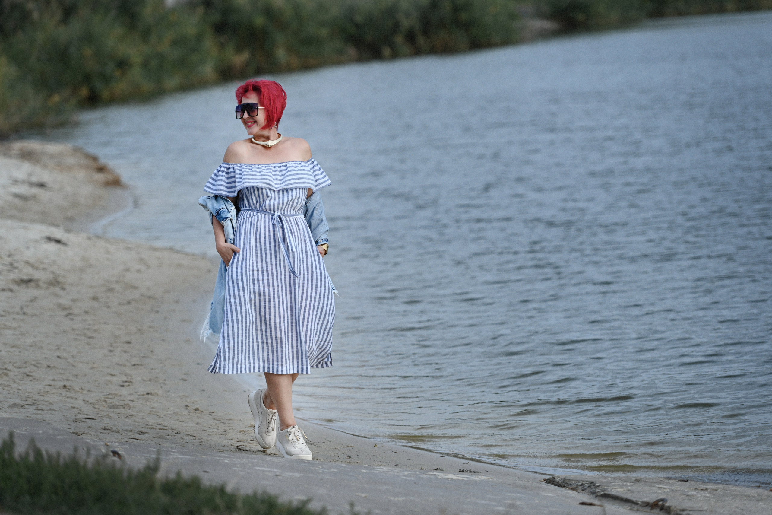 Прогулка по берегу. Фотограф Натали Кошевая _ Днепр, Подгородное