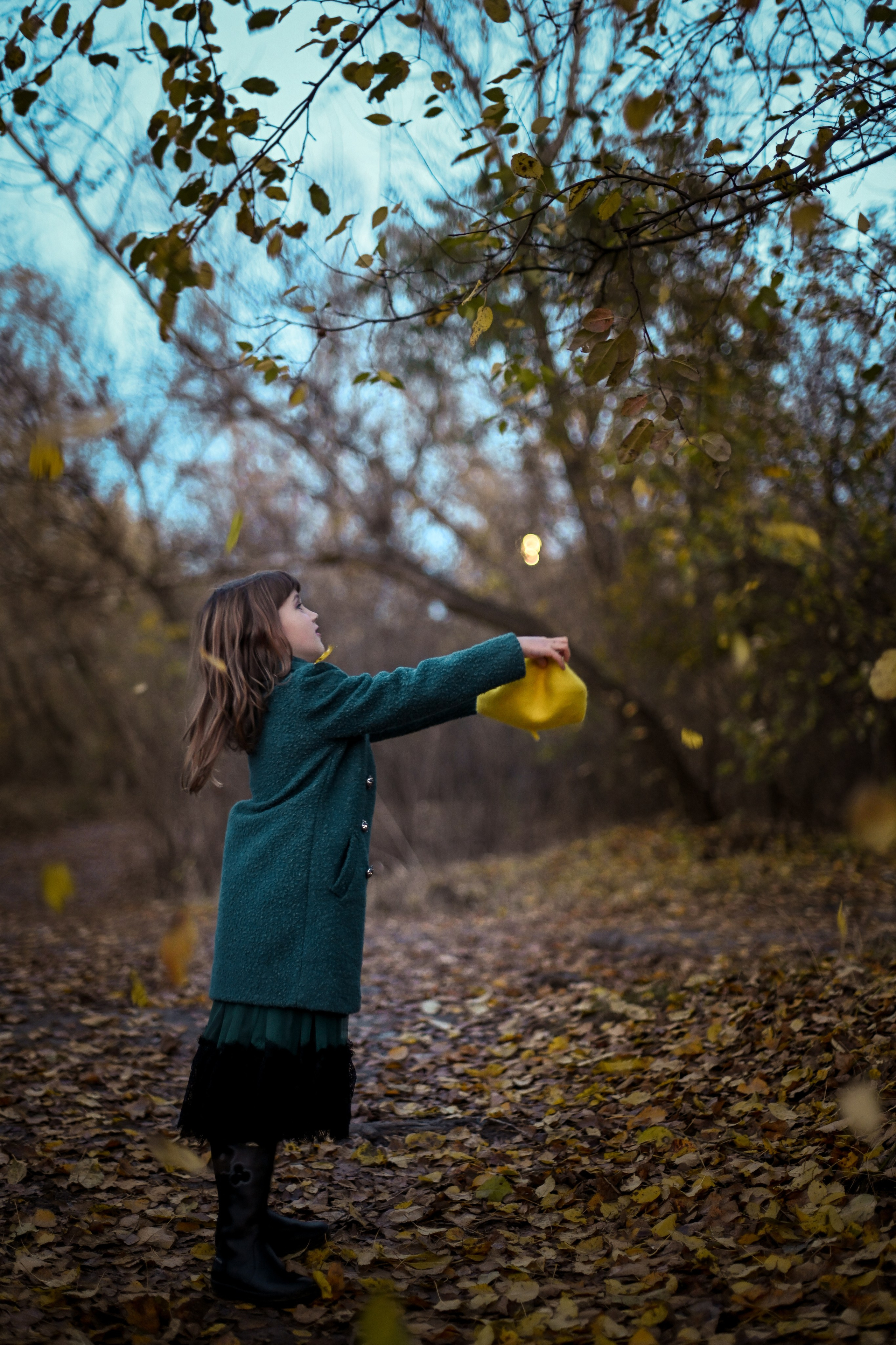 Осень в берете. Фотограф Натали Кошевая _ Днепр, Подгородное