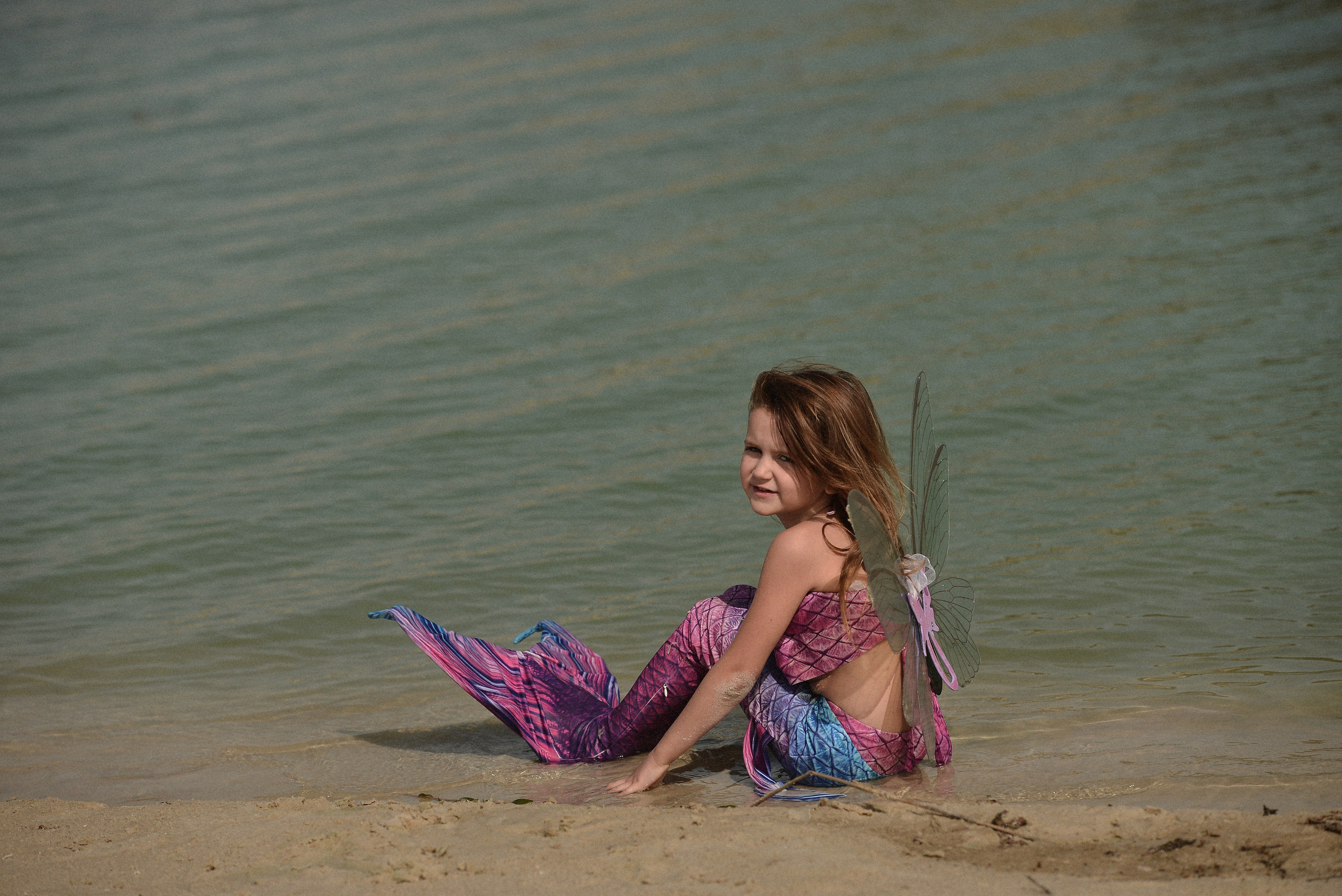 Русалка на берегу. Фотограф Натали Кошевая _ Днепр, Подгородное