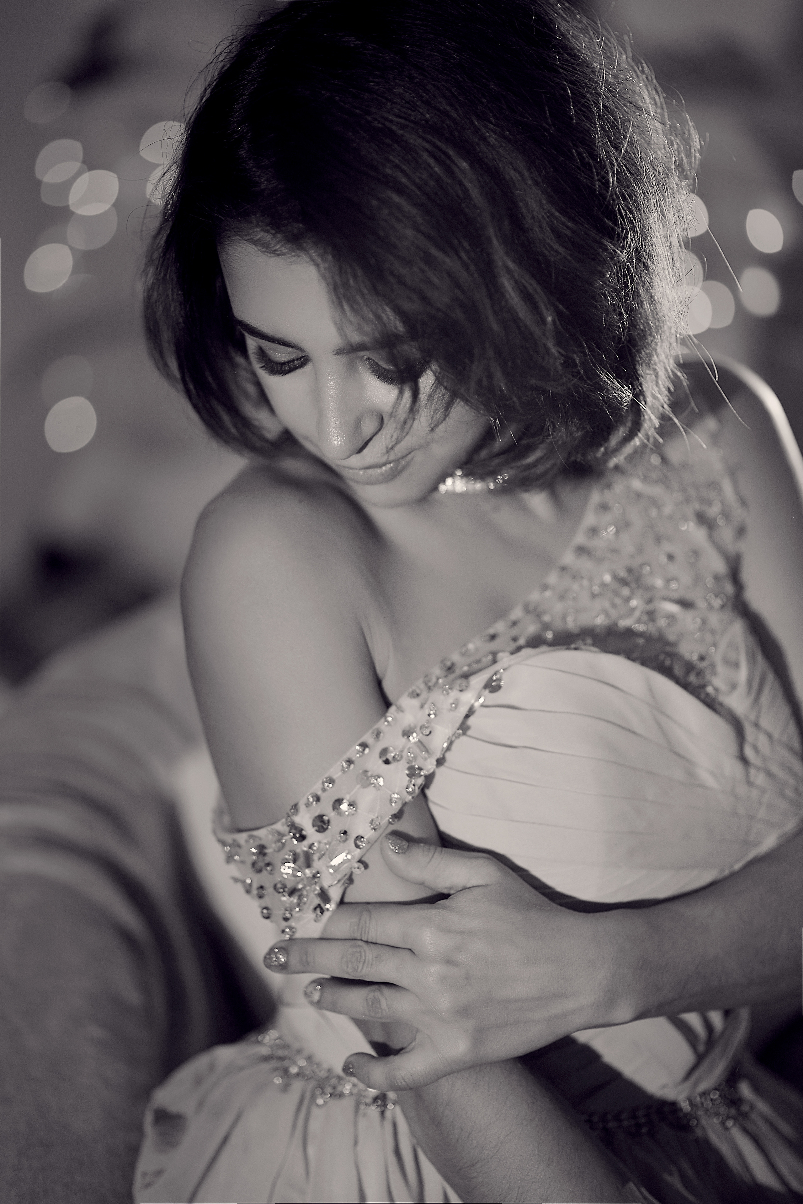 Новогодняя чувственная фотосъёмка нежной Викуси. Фотограф Натали Кошевая _ Днепр, Подгородное