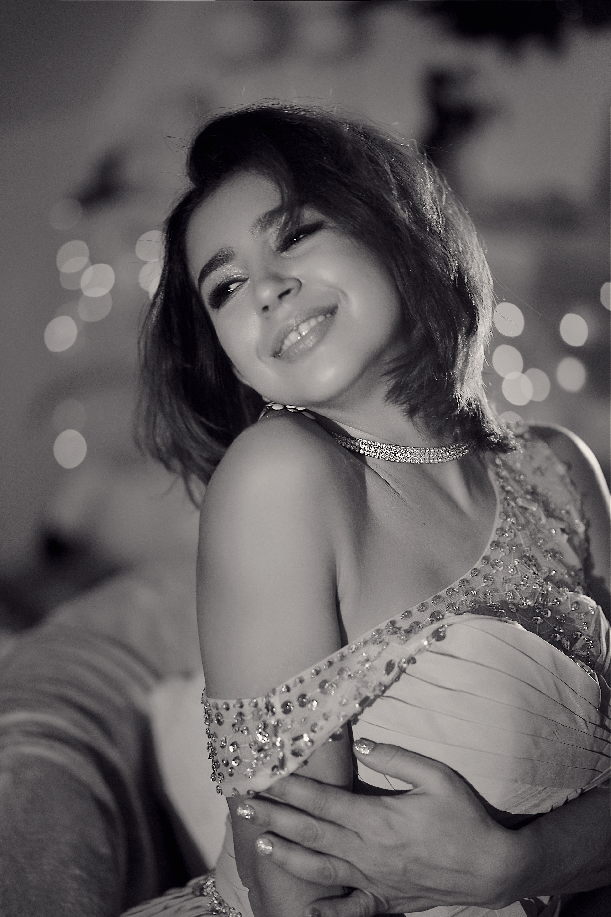 Новогодняя чувственная фотосъёмка нежной Викуси. Фотограф Натали Кошевая _ Днепр, Подгородное