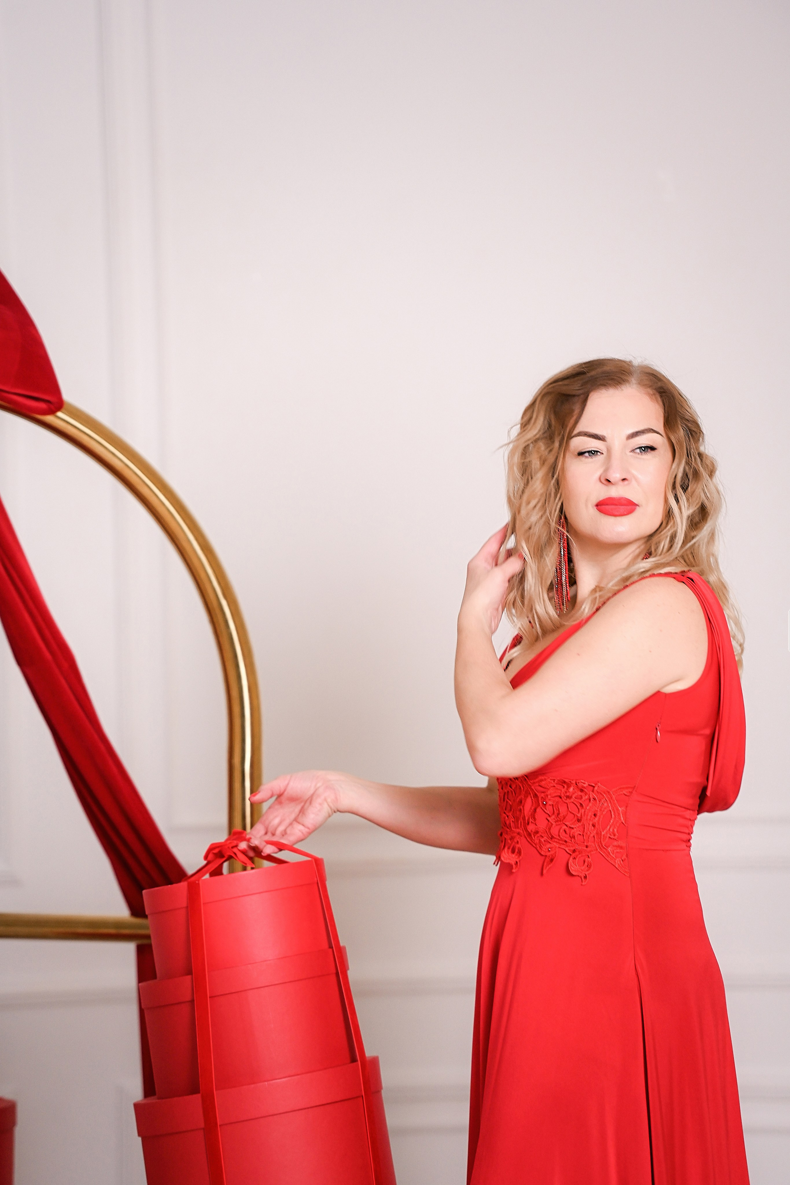 Новогодняя в студии. Фотограф Натали Кошевая _ Днепр, Подгородное