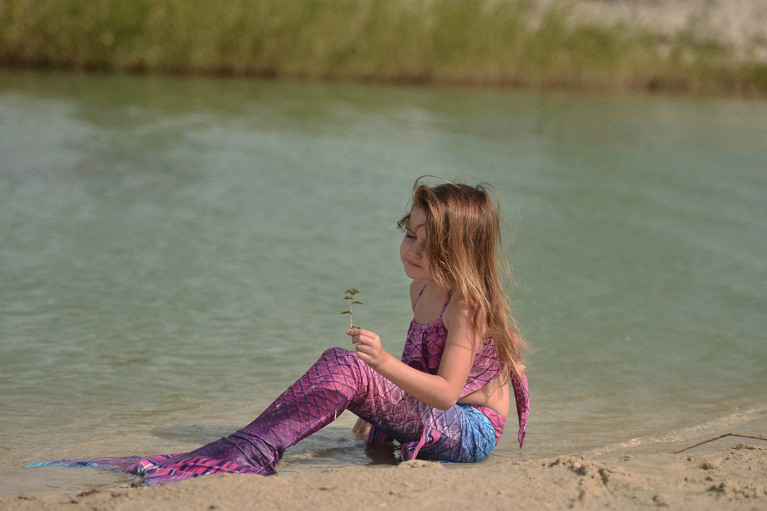 Русалка на берегу. Фотограф Натали Кошевая _ Днепр, Подгородное