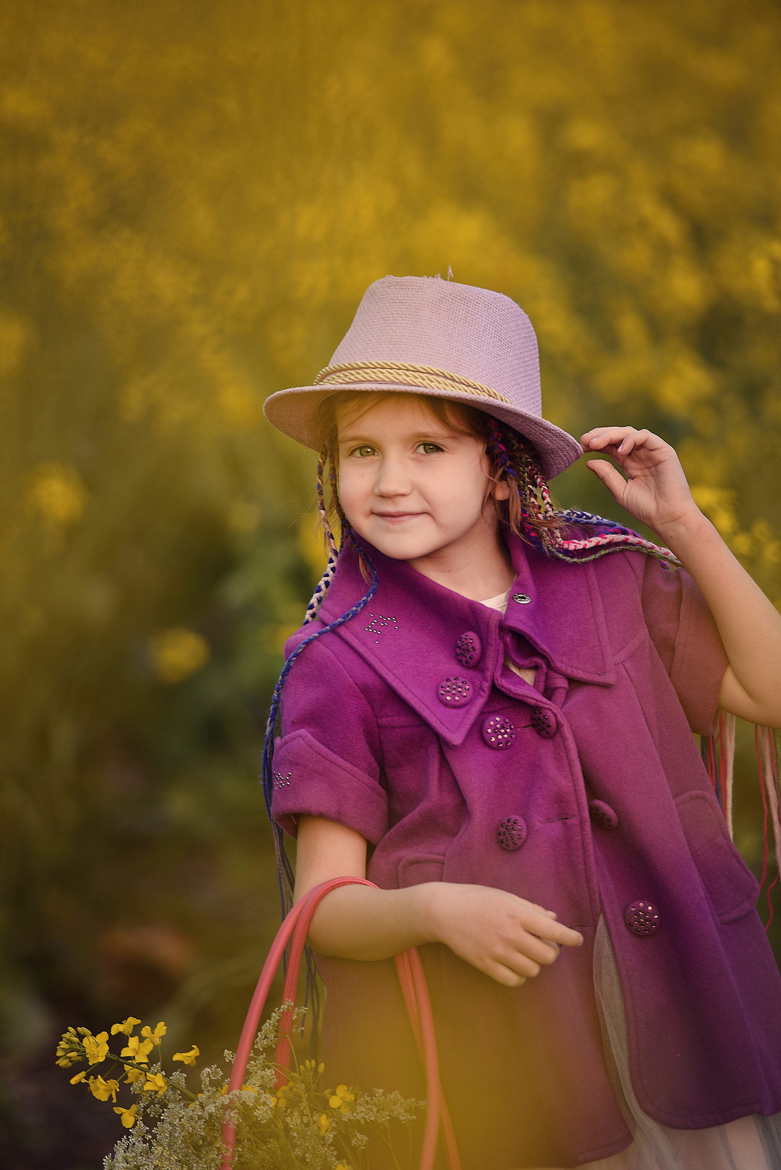 Закат на желтом поле. Фотограф Натали Кошевая _ Днепр, Подгородное