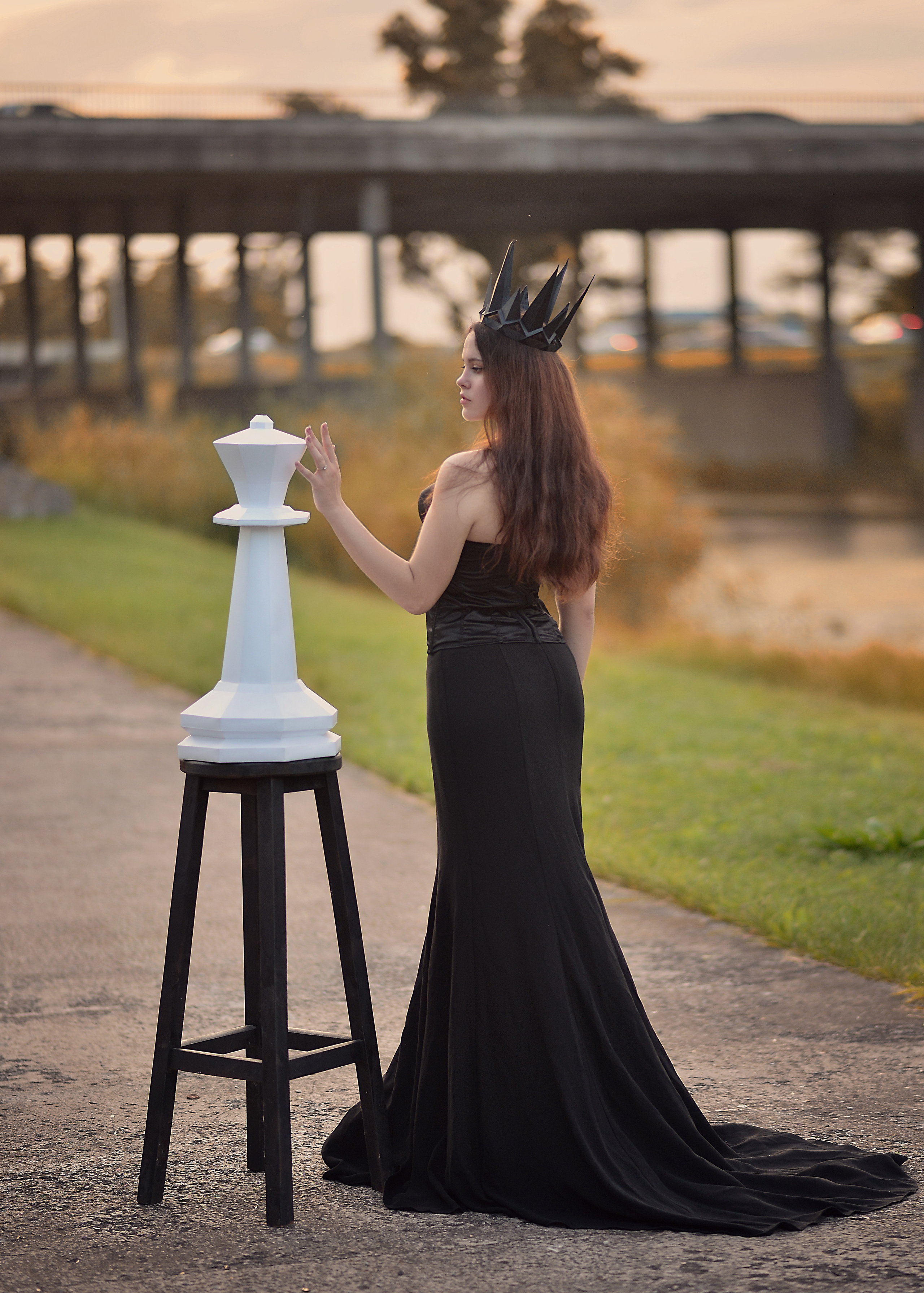 Шахматная королева. Фотограф Натали Кошевая _ Днепр, Подгородное