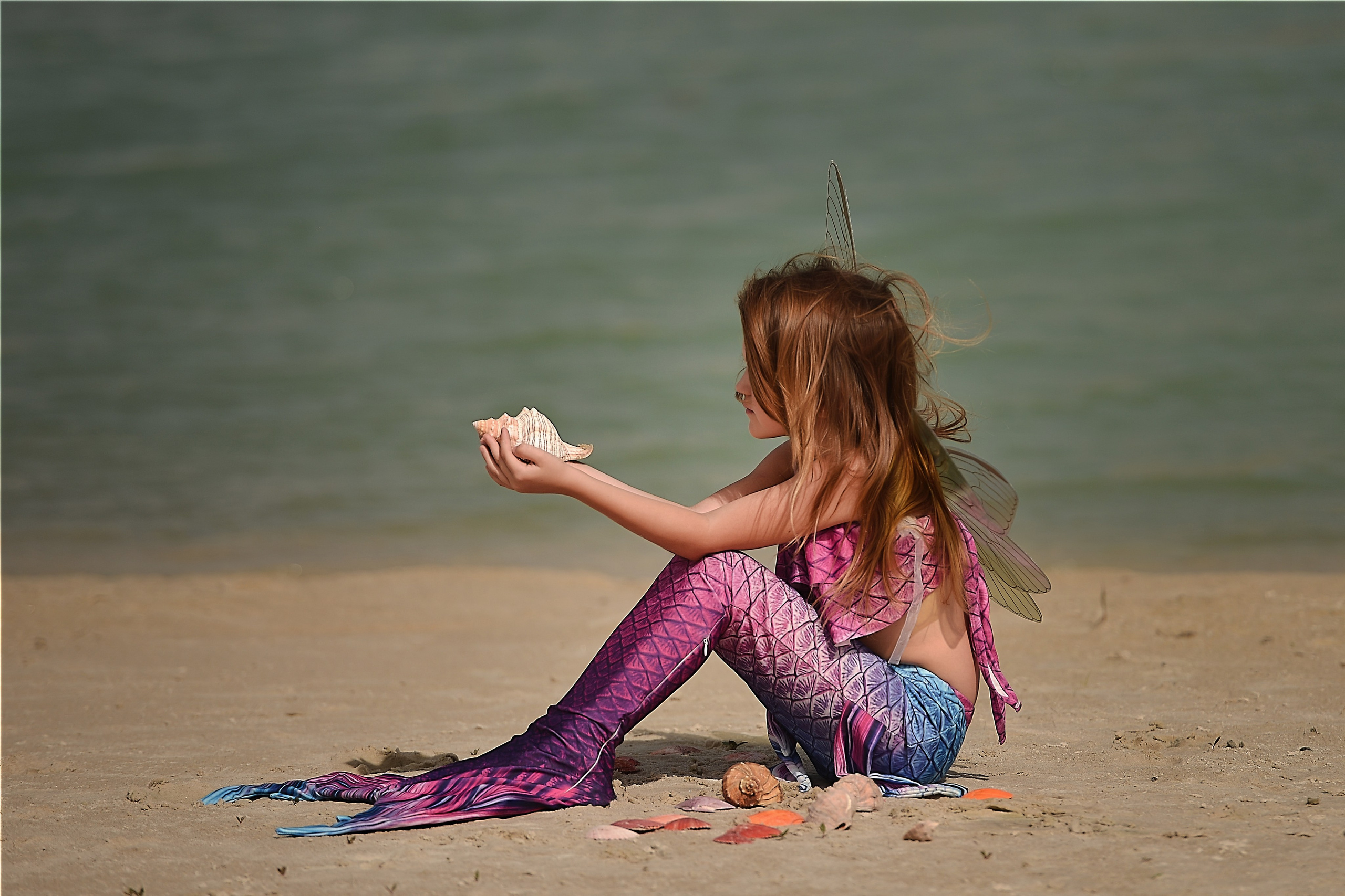 Русалка на берегу. Фотограф Натали Кошевая _ Днепр, Подгородное