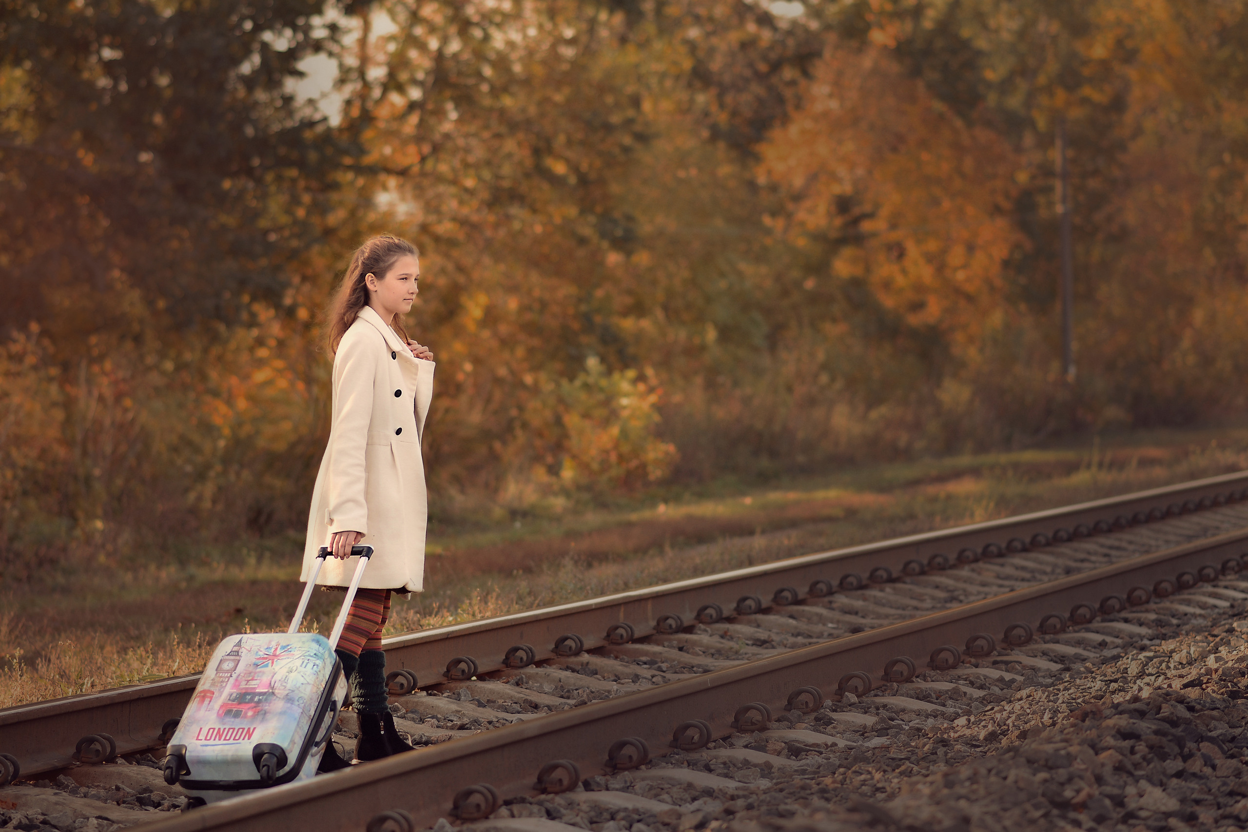 Осенняя фотосъёмка Аня и детки. Фотограф Натали Кошевая _ Днепр, Подгородное