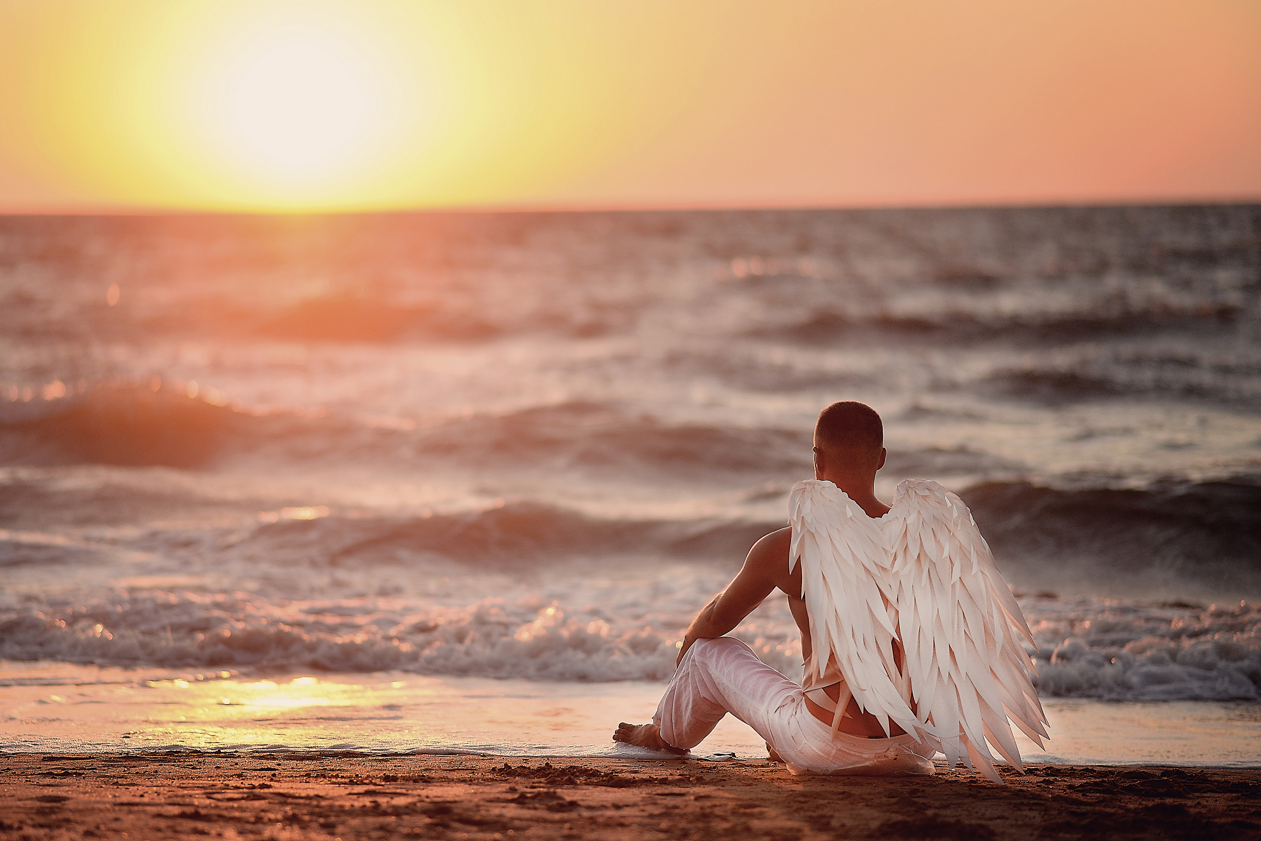 Ангел, спустившийся с небес. Фотограф Натали Кошевая _ Днепр, Подгородное