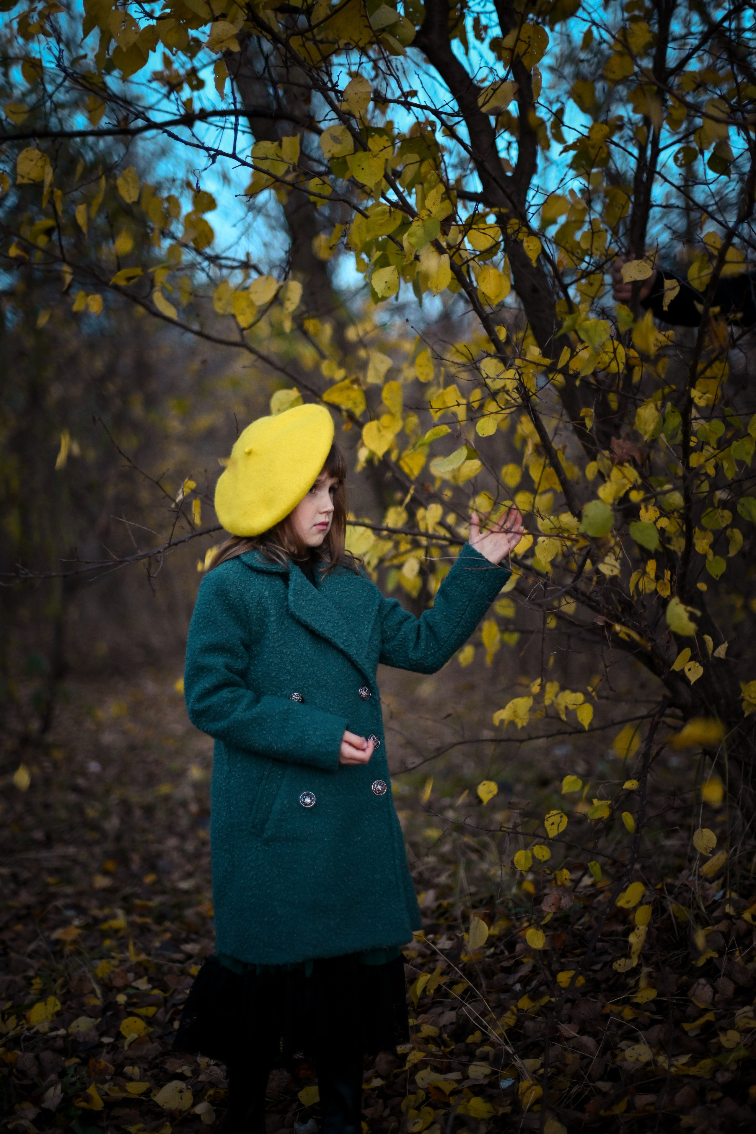 Осень в берете. Фотограф Натали Кошевая _ Днепр, Подгородное