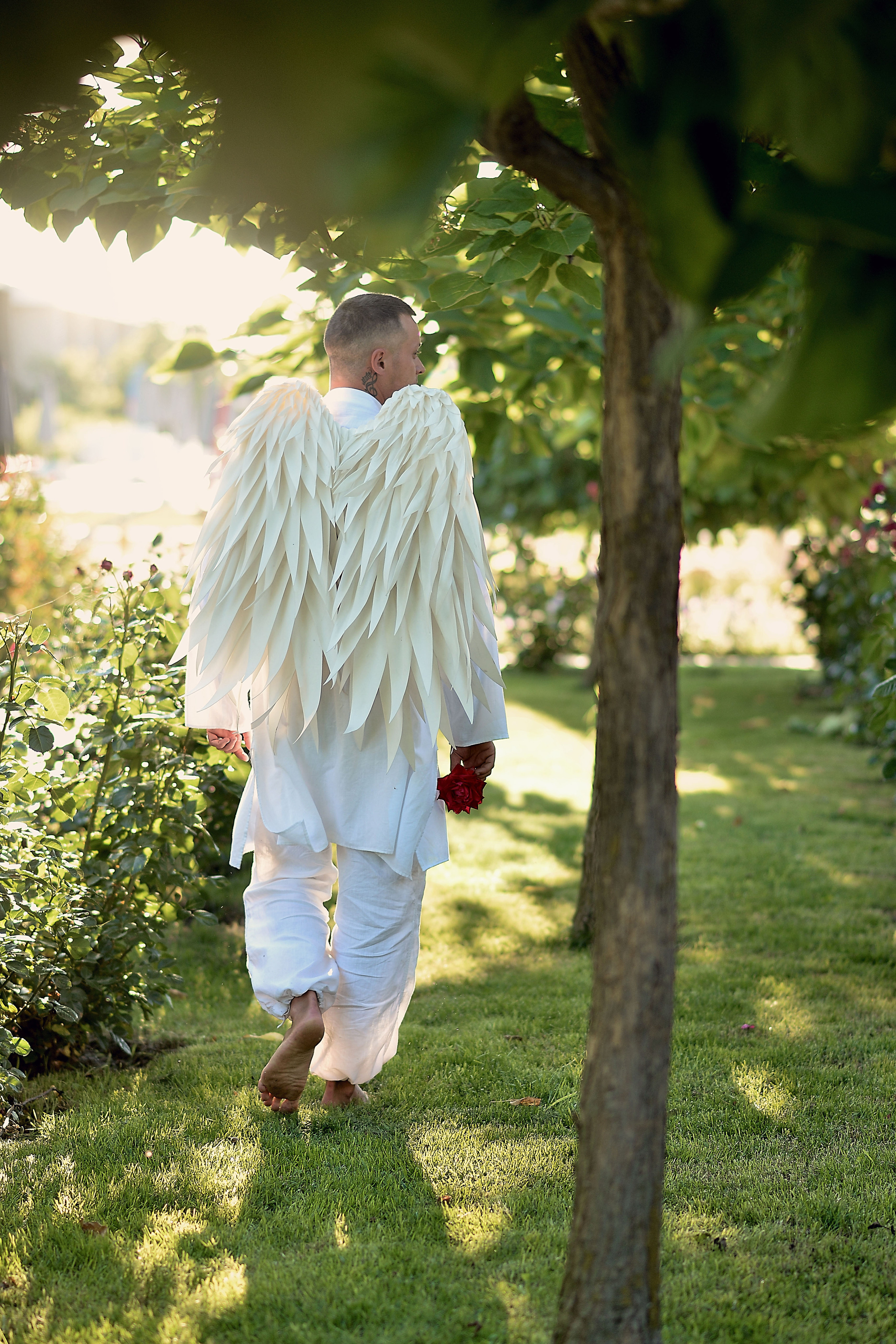 Ангел, спустившийся с небес. Фотограф Натали Кошевая _ Днепр, Подгородное