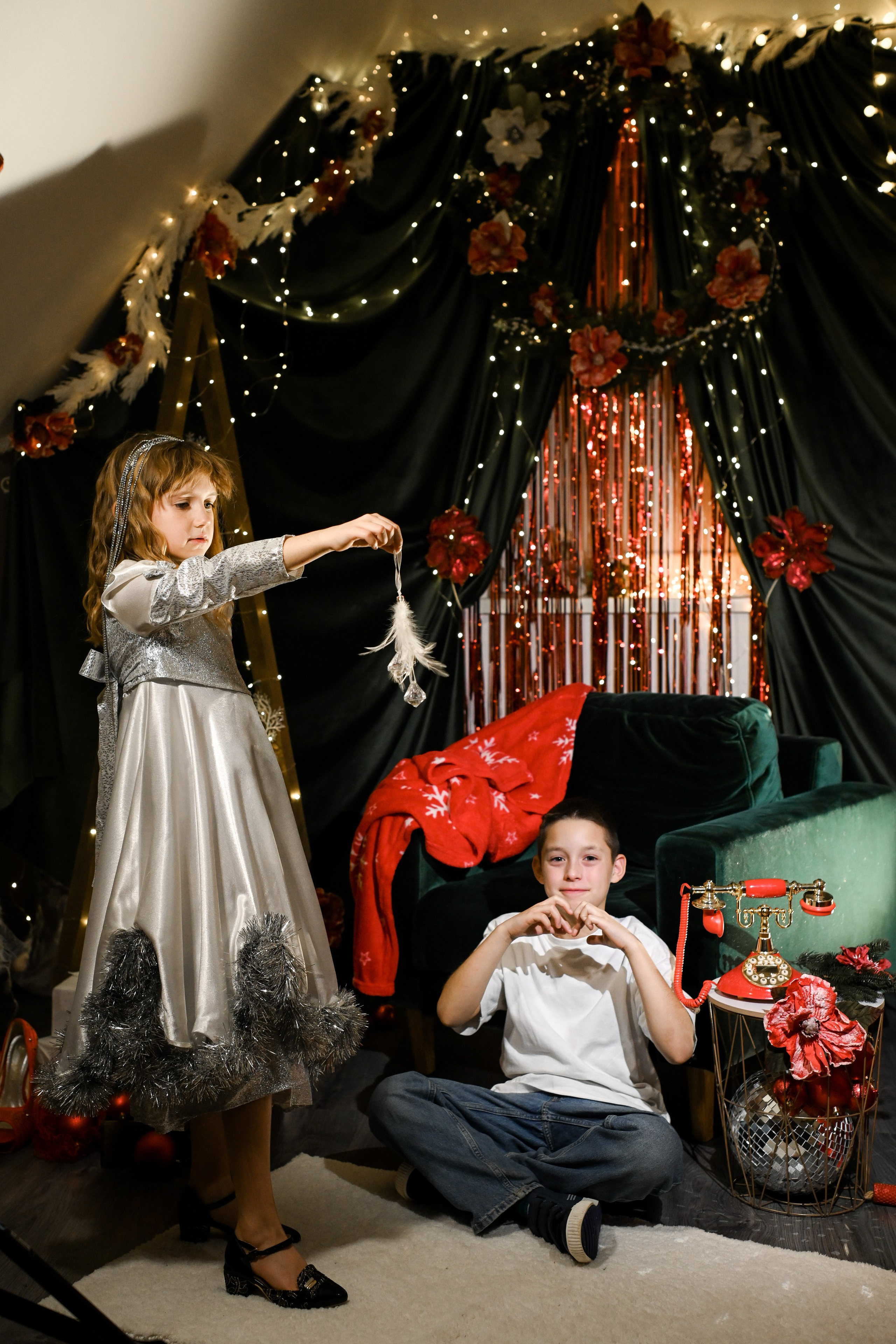 Детки и Рождество. Фотограф Натали Кошевая _ Днепр, Подгородное