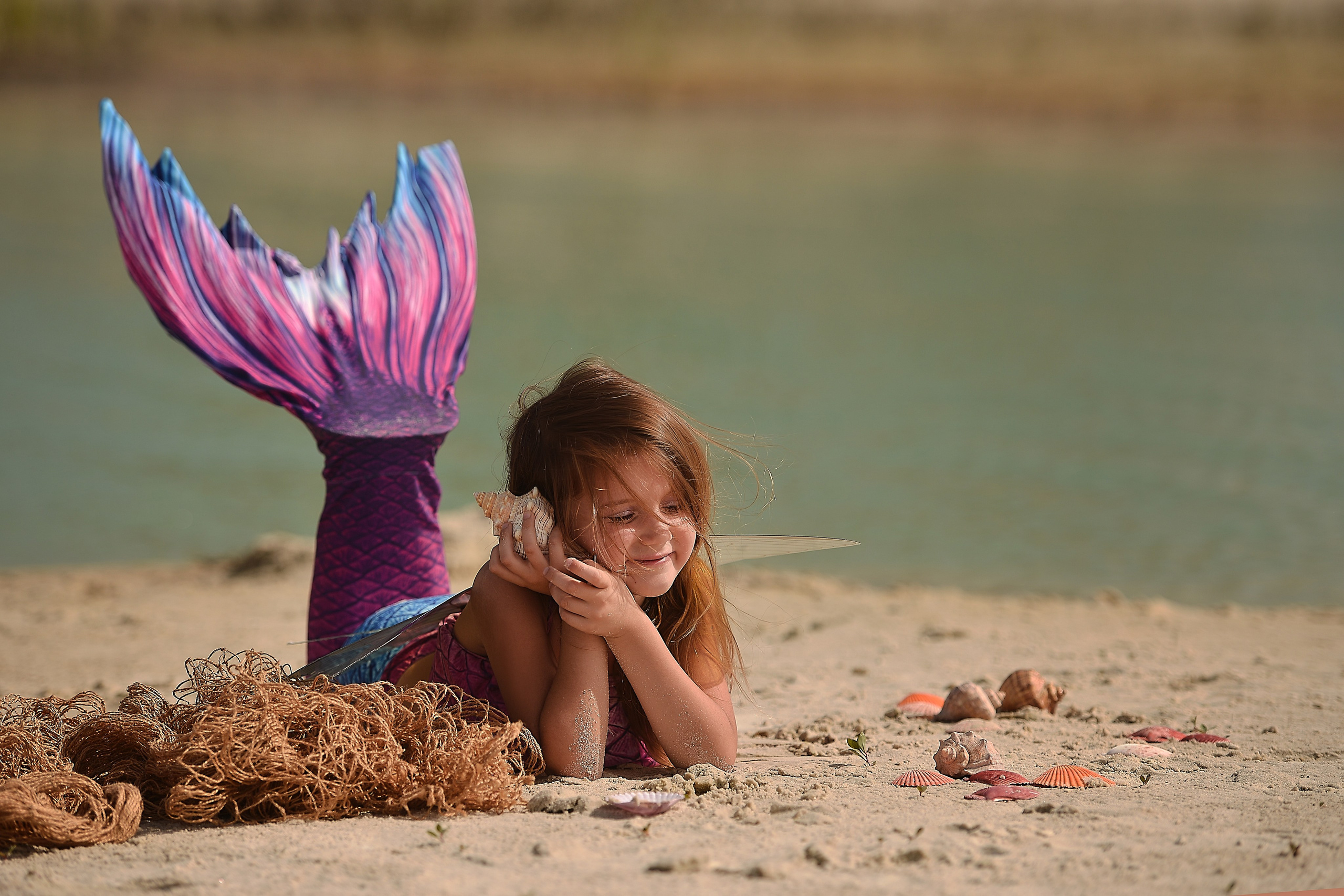 Русалка на берегу. Фотограф Натали Кошевая _ Днепр, Подгородное