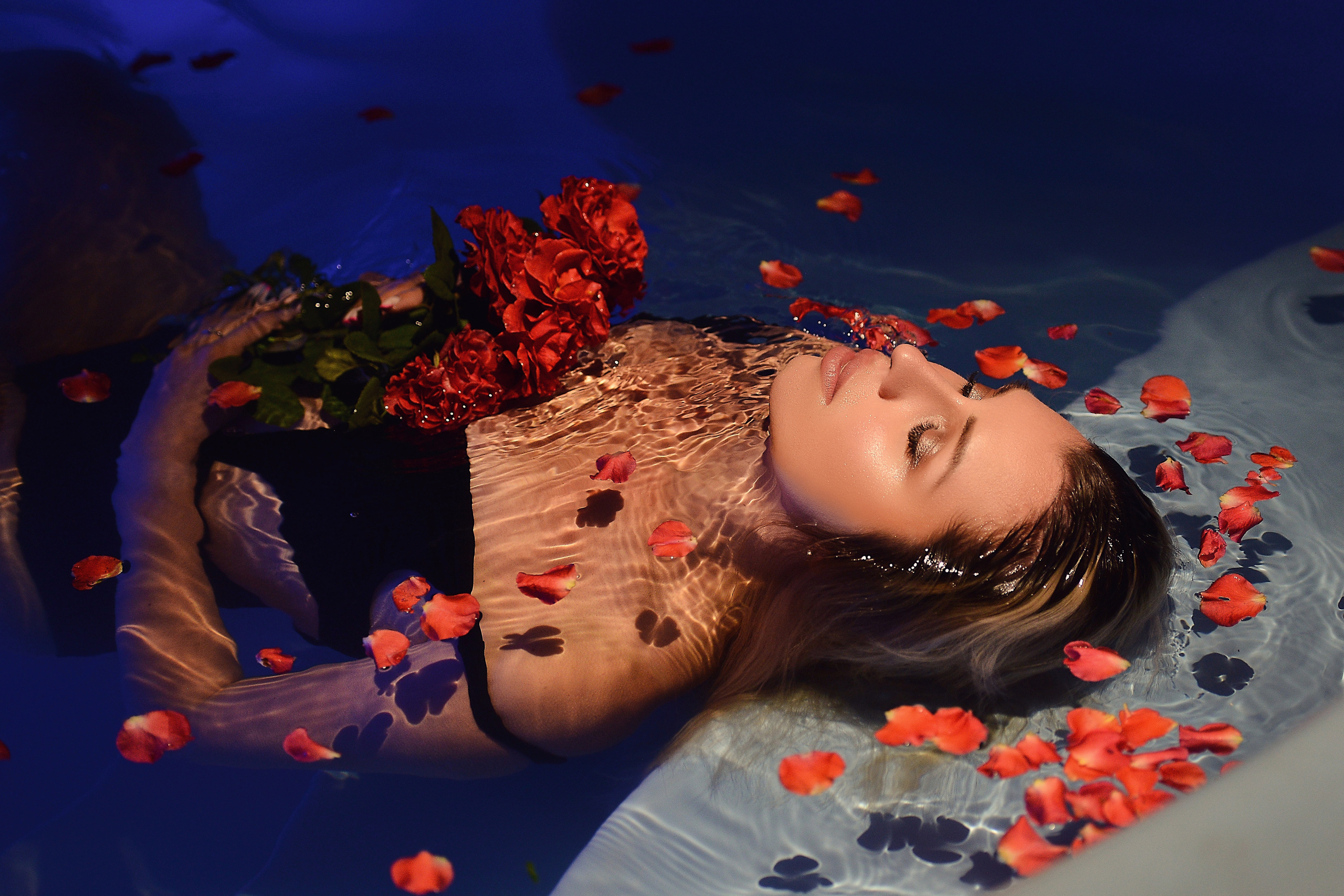 Съёмка в бассейне. Фотограф Натали Кошевая _ Днепр, Подгородное