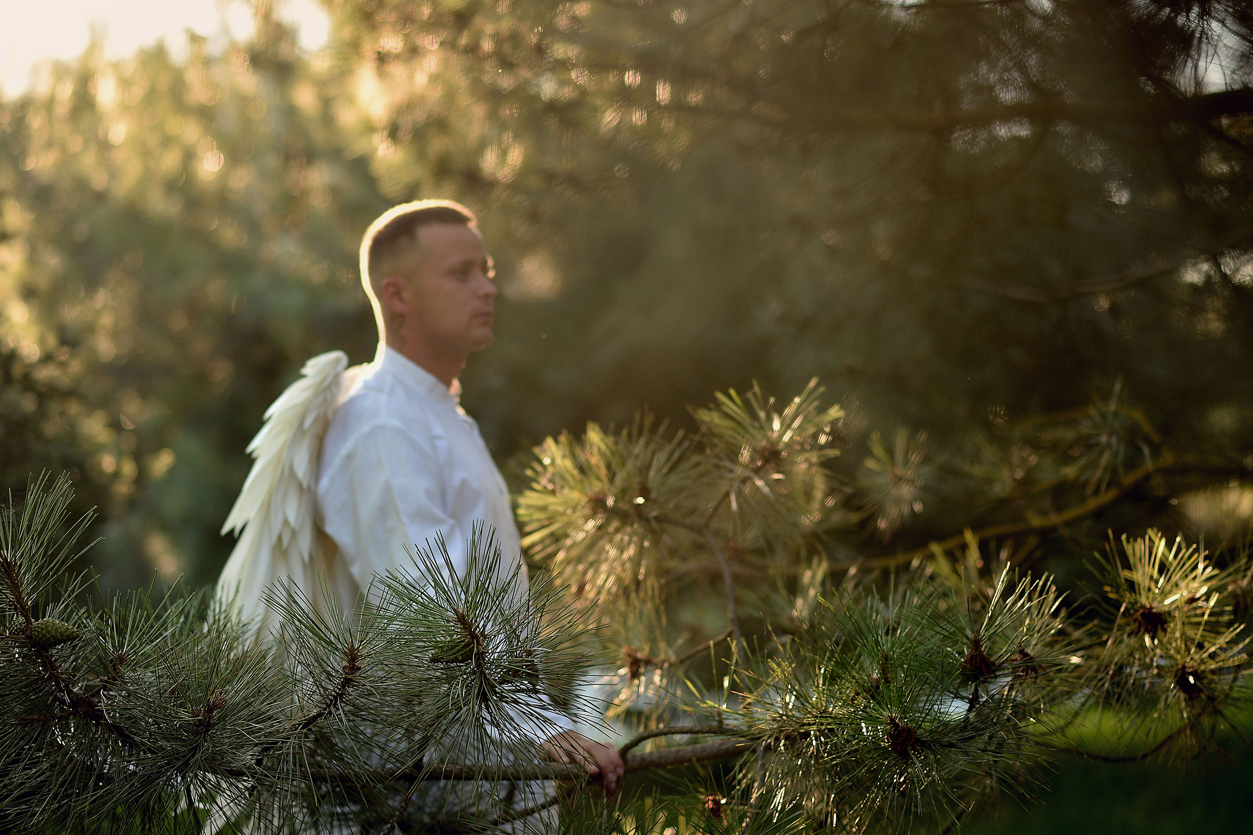 Ангел, спустившийся с небес. Фотограф Натали Кошевая _ Днепр, Подгородное