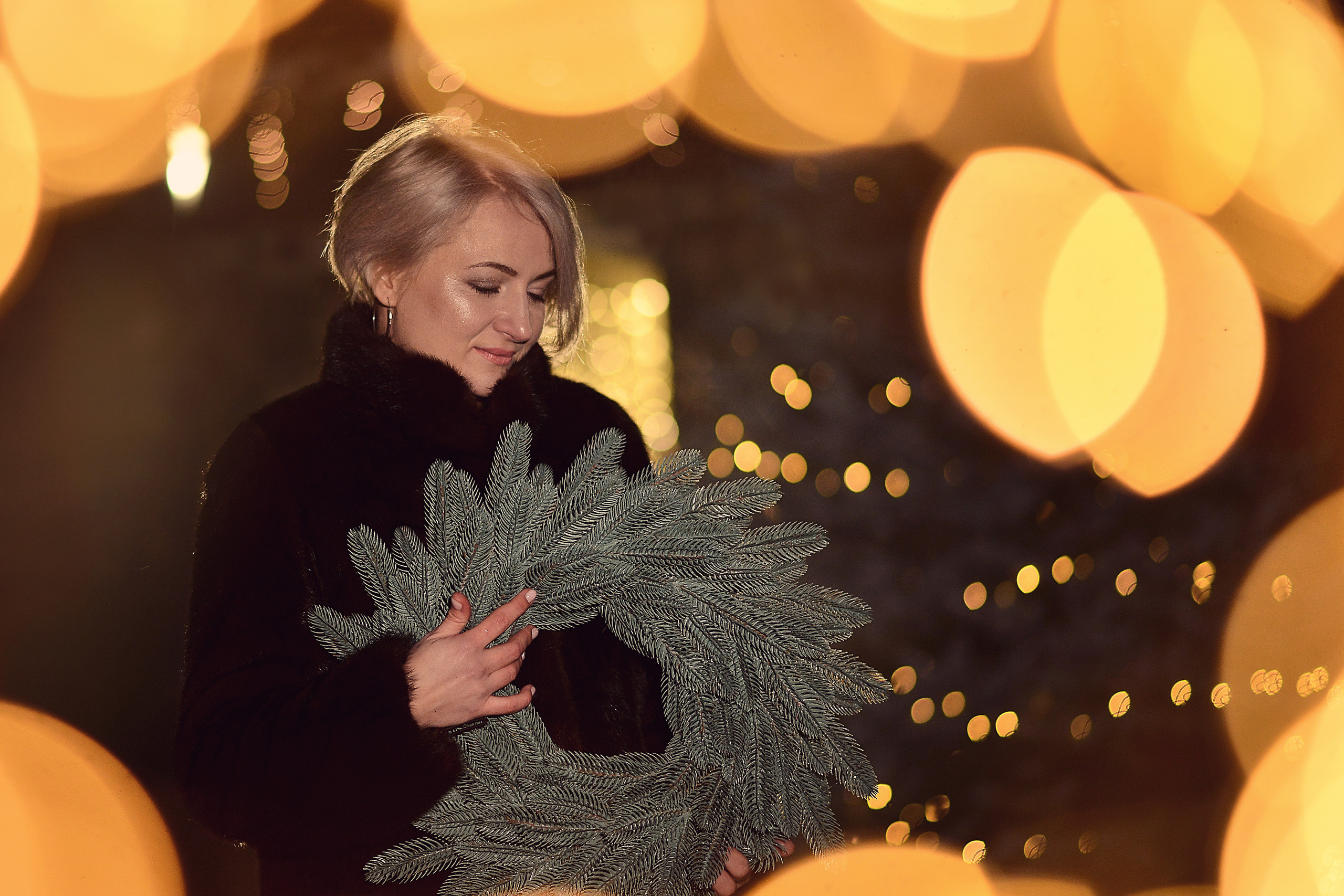 Новогодняя история Аллочки с детками. Фотограф Натали Кошевая _ Днепр, Подгородное