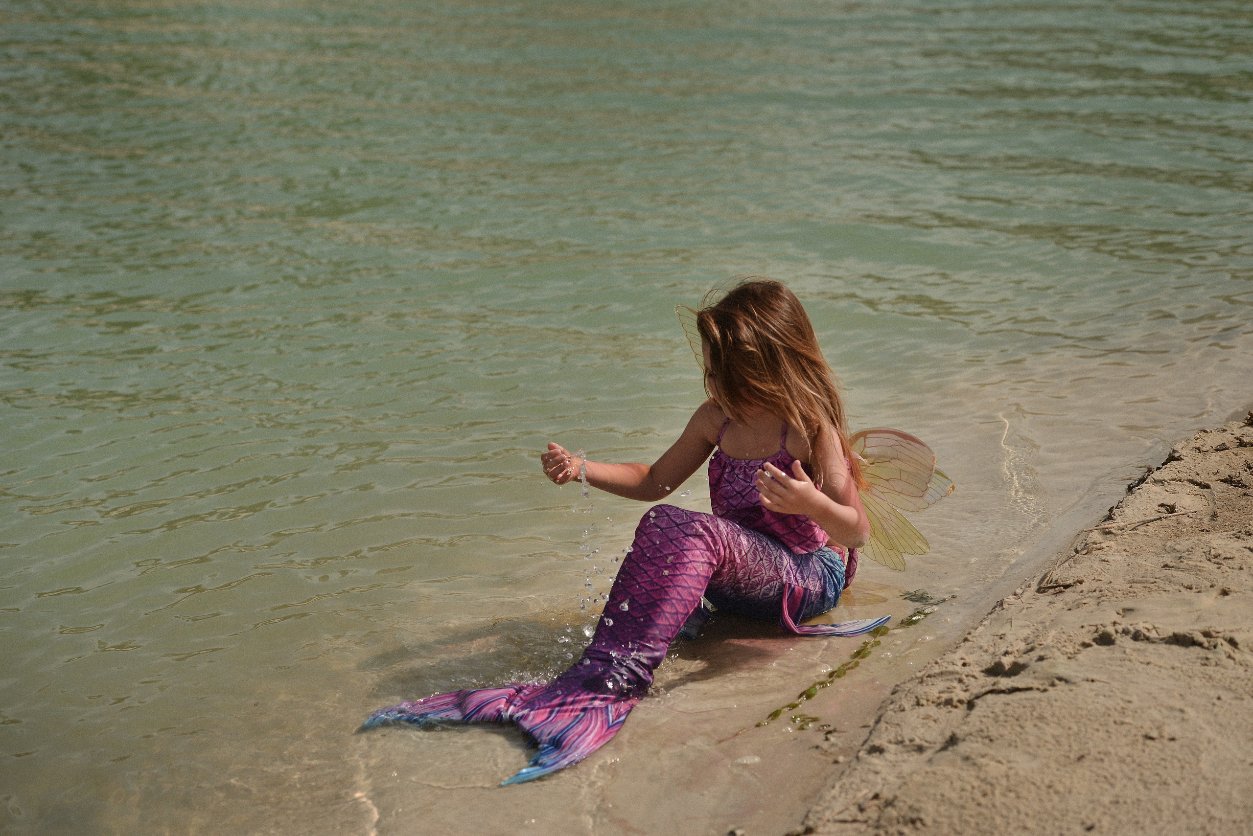 Русалка на берегу. Фотограф Натали Кошевая _ Днепр, Подгородное