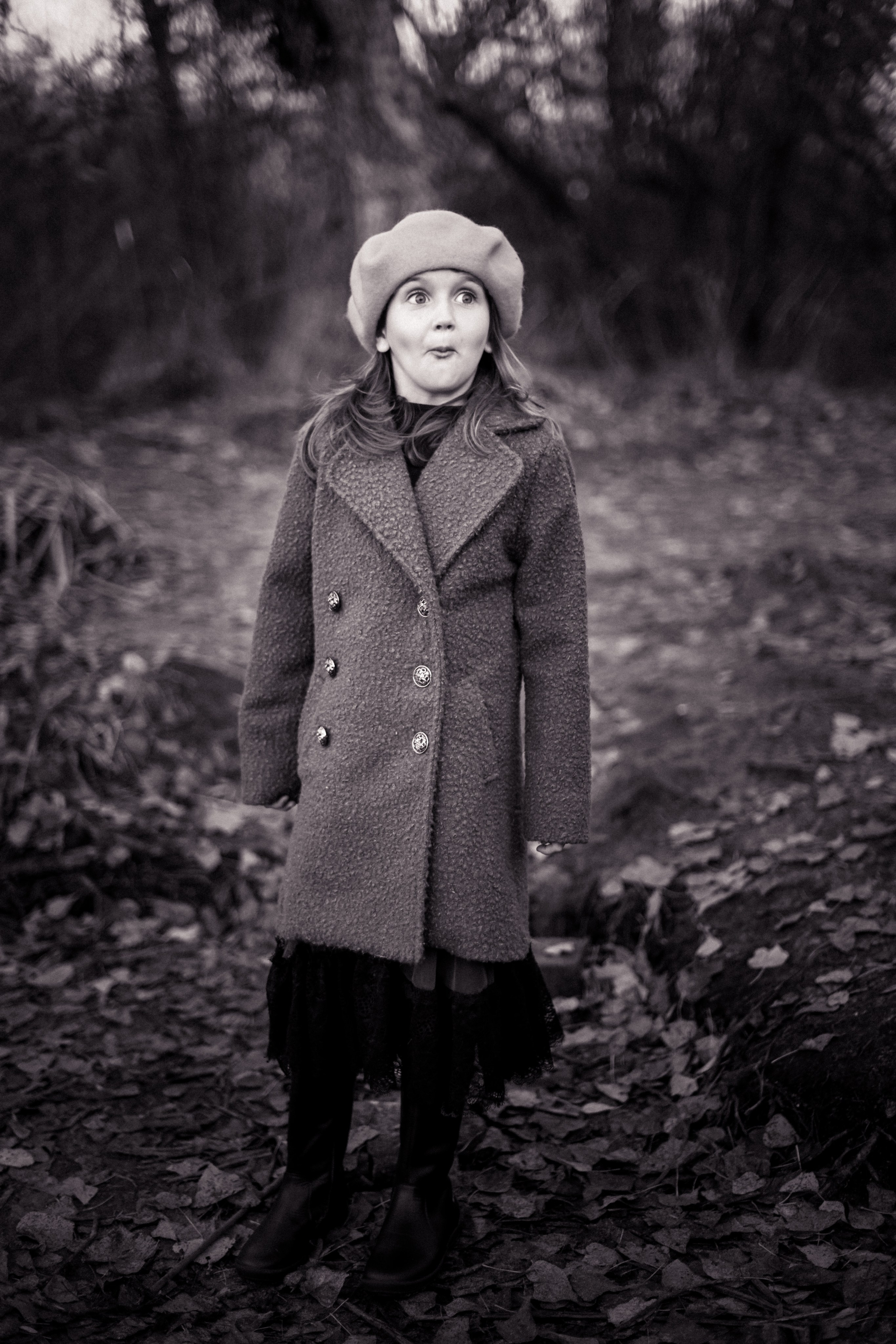 Осень в берете. Фотограф Натали Кошевая _ Днепр, Подгородное