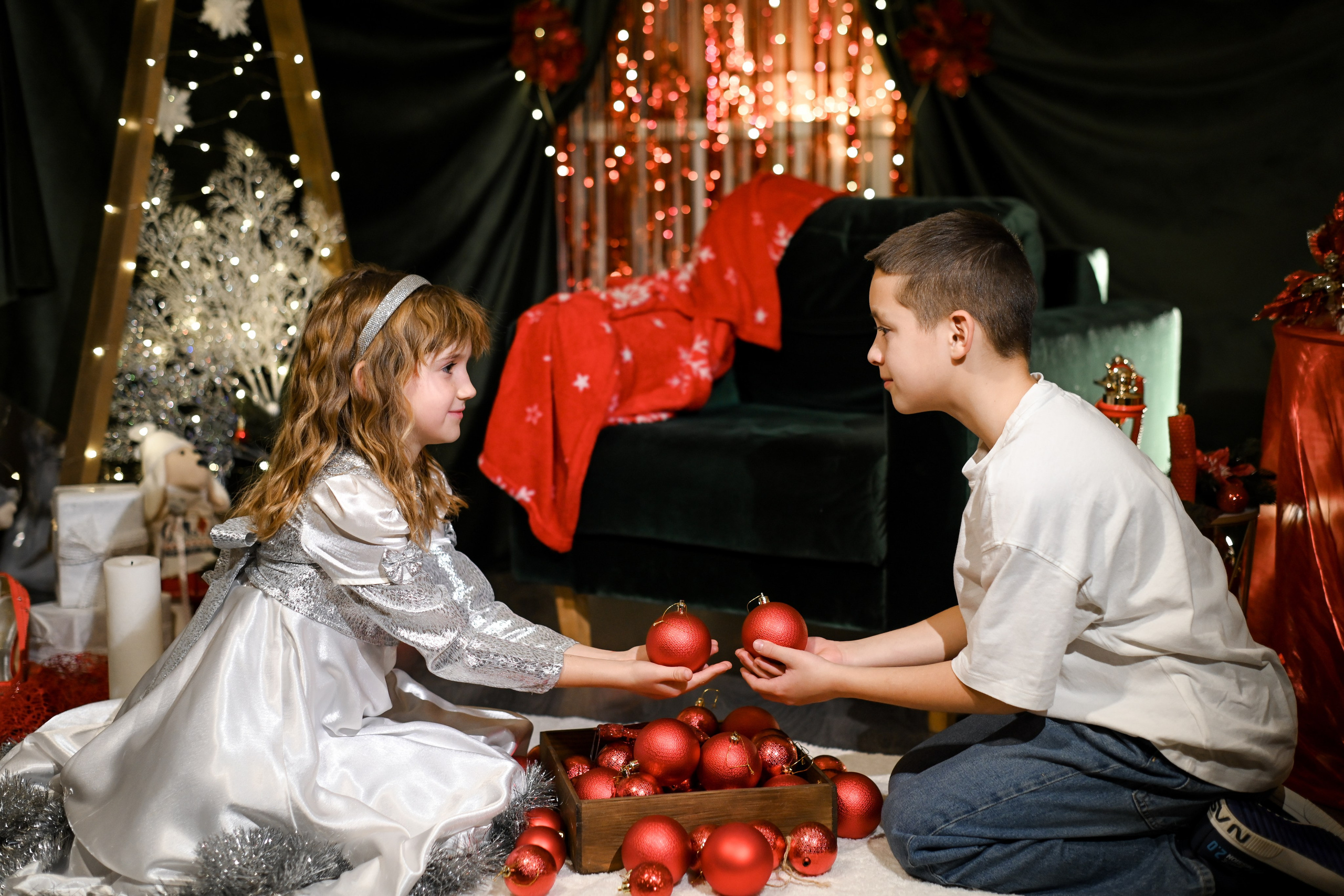 Детки и Рождество. Фотограф Натали Кошевая _ Днепр, Подгородное
