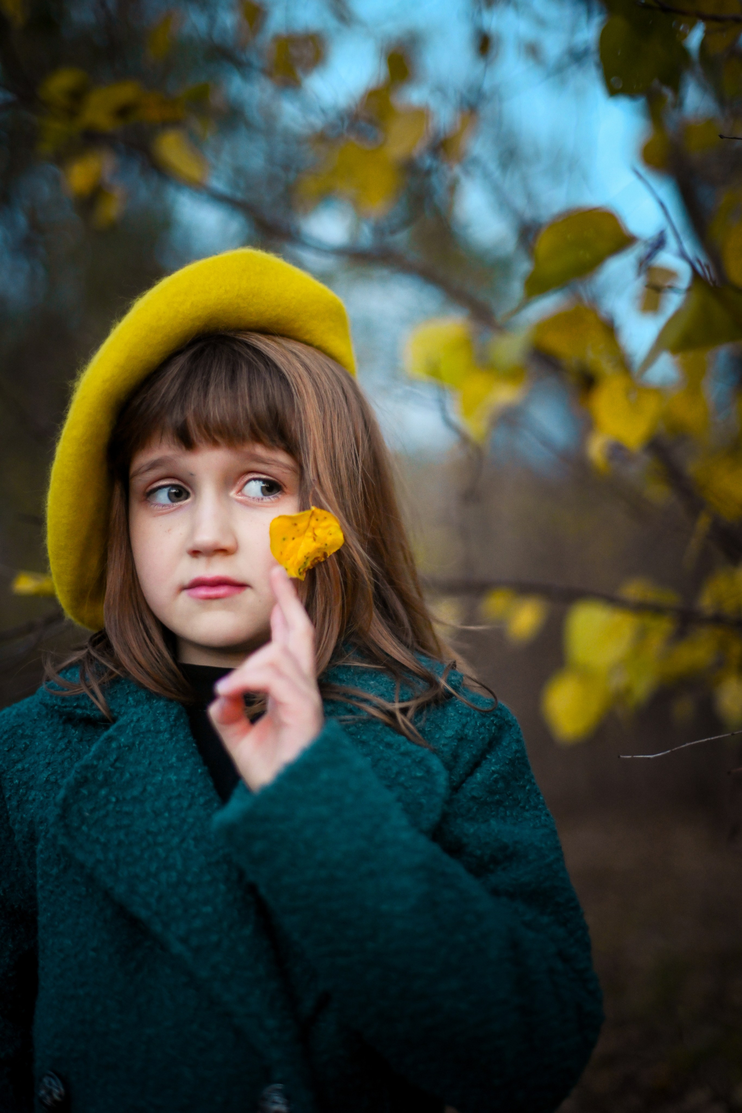 Осень в берете. Фотограф Натали Кошевая _ Днепр, Подгородное