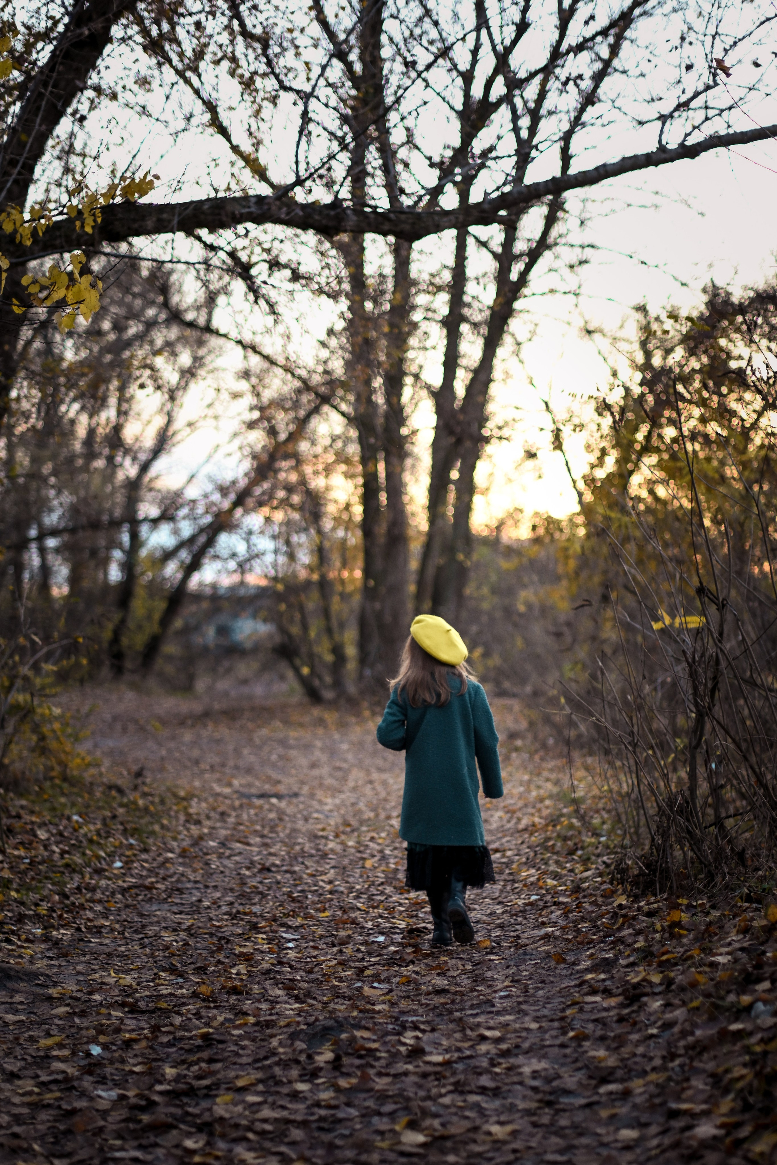 Осень в берете. Фотограф Натали Кошевая _ Днепр, Подгородное