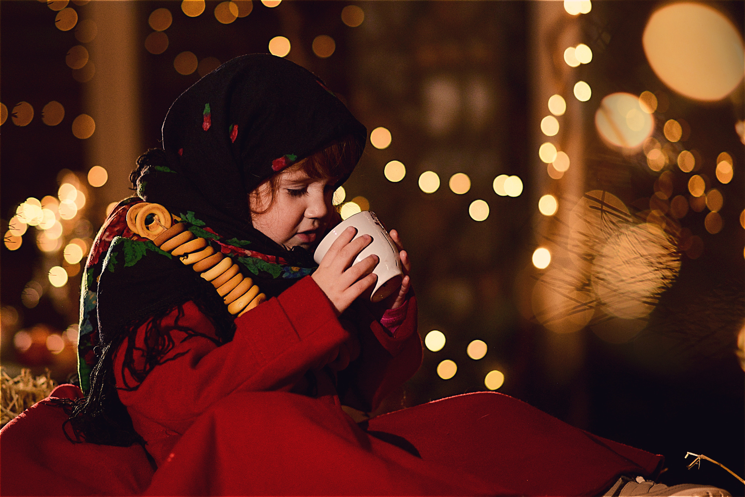 Новогодняя фотосъёмка на улице_фотозона Вечера на Хуторе. Фотограф Натали Кошевая _ Днепр, Подгородное