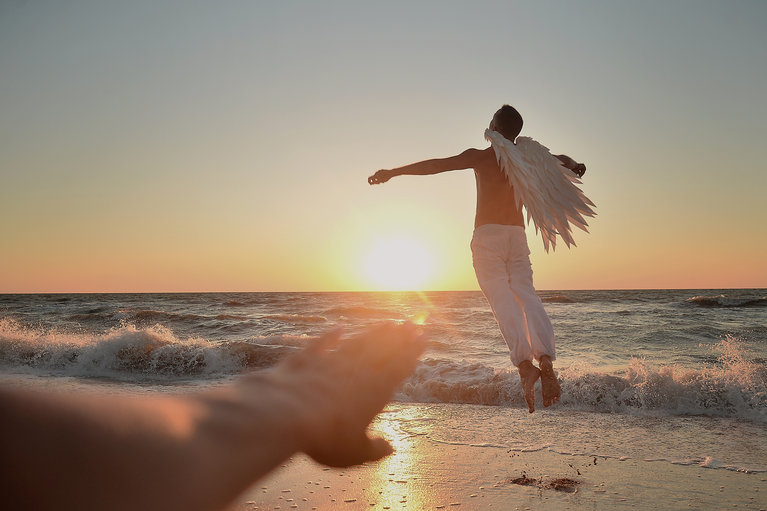 Ангел, спустившийся с небес. Фотограф Натали Кошевая _ Днепр, Подгородное