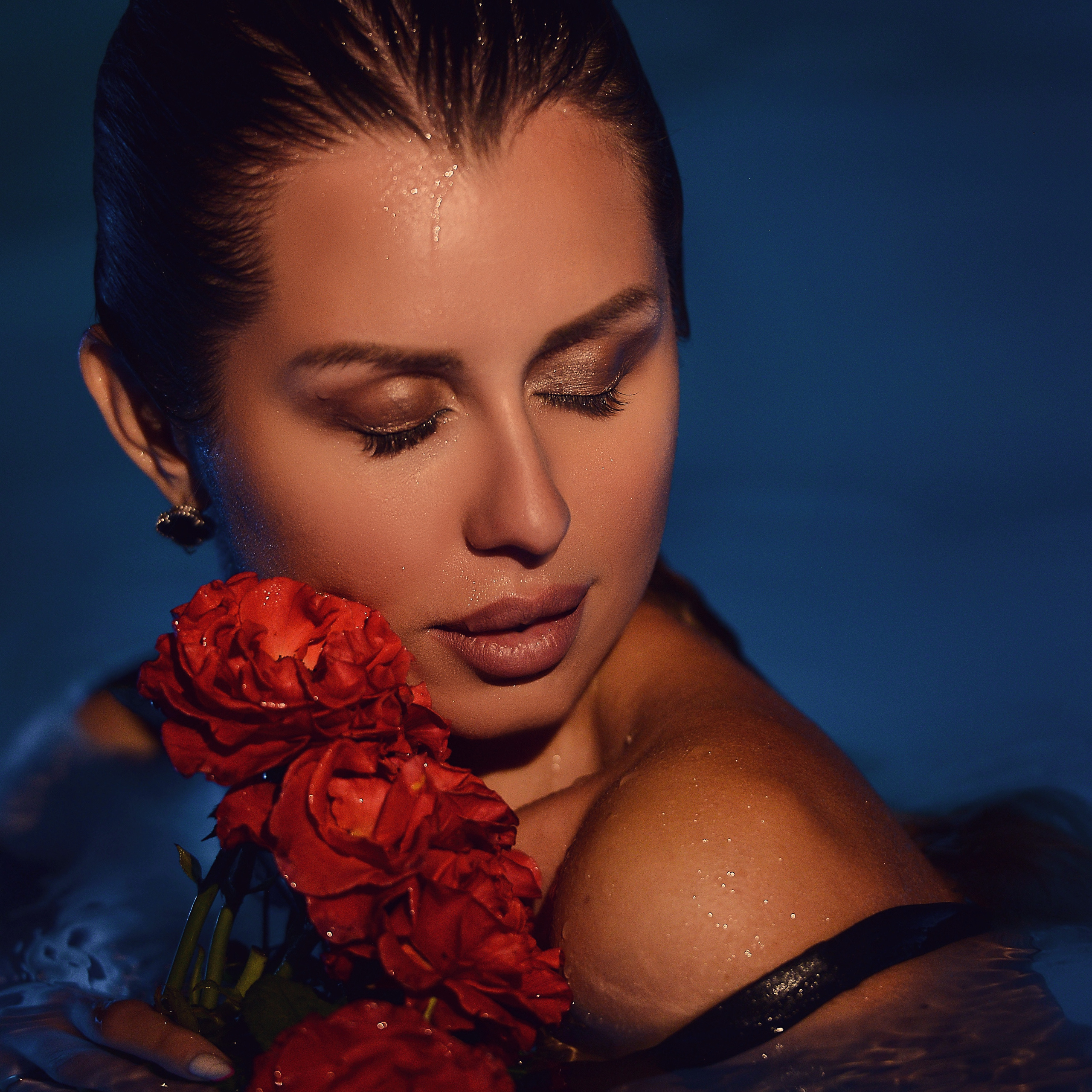 Съёмка в бассейне. Фотограф Натали Кошевая _ Днепр, Подгородное