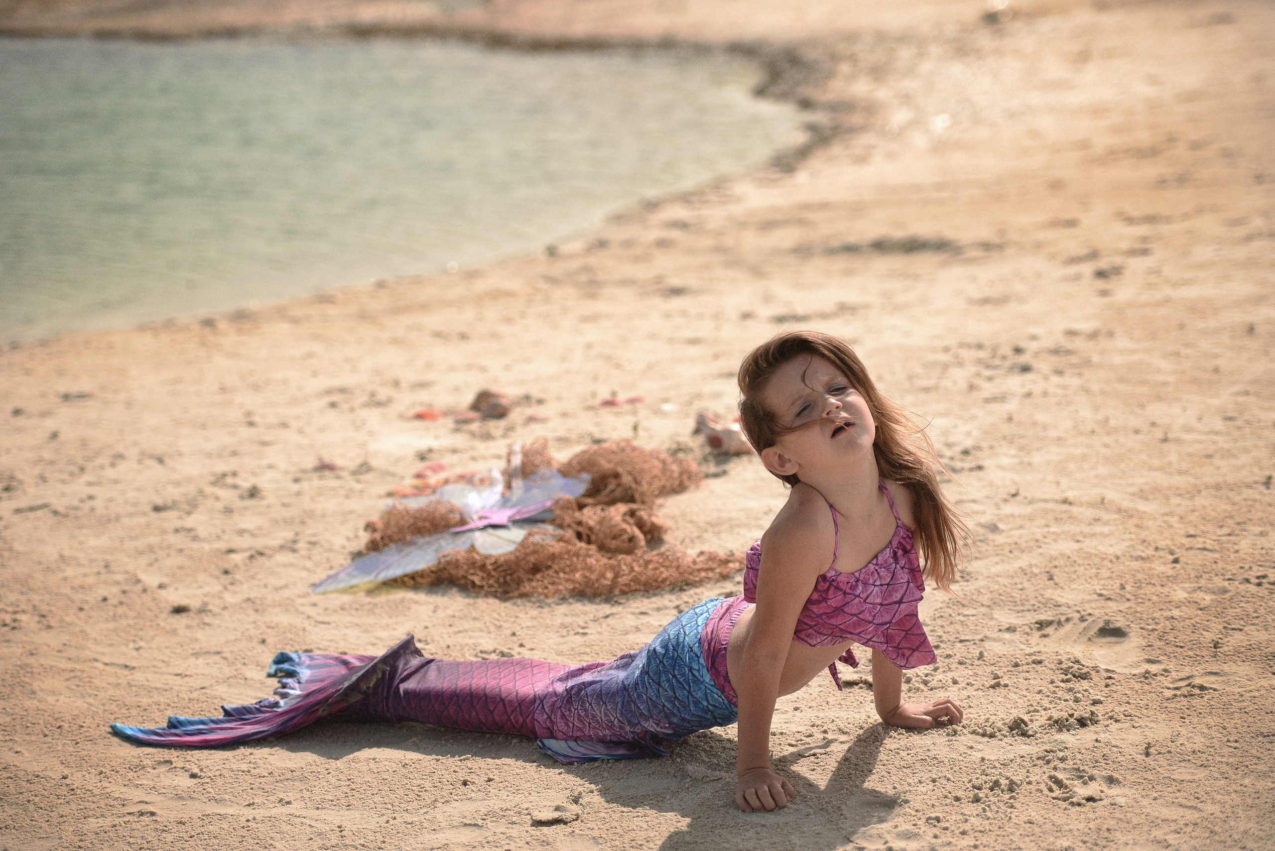 Русалка на берегу. Фотограф Натали Кошевая _ Днепр, Подгородное