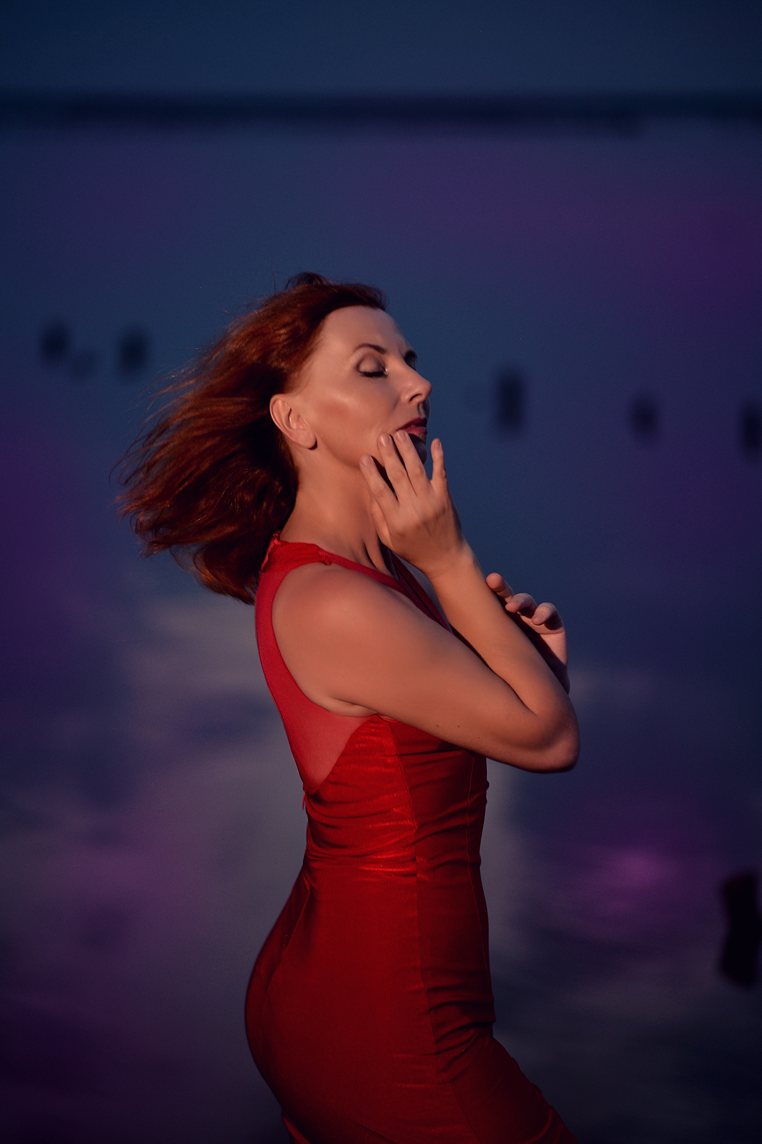 Дама в красном. Фотограф Натали Кошевая _ Днепр, Подгородное