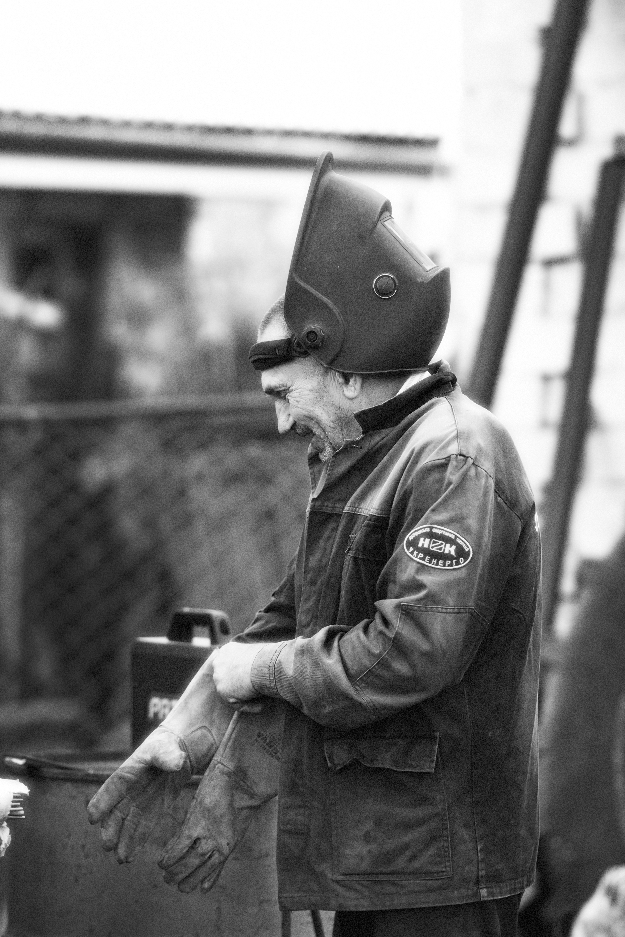 В процессе работы. Фотограф Натали Кошевая _ Днепр, Подгородное