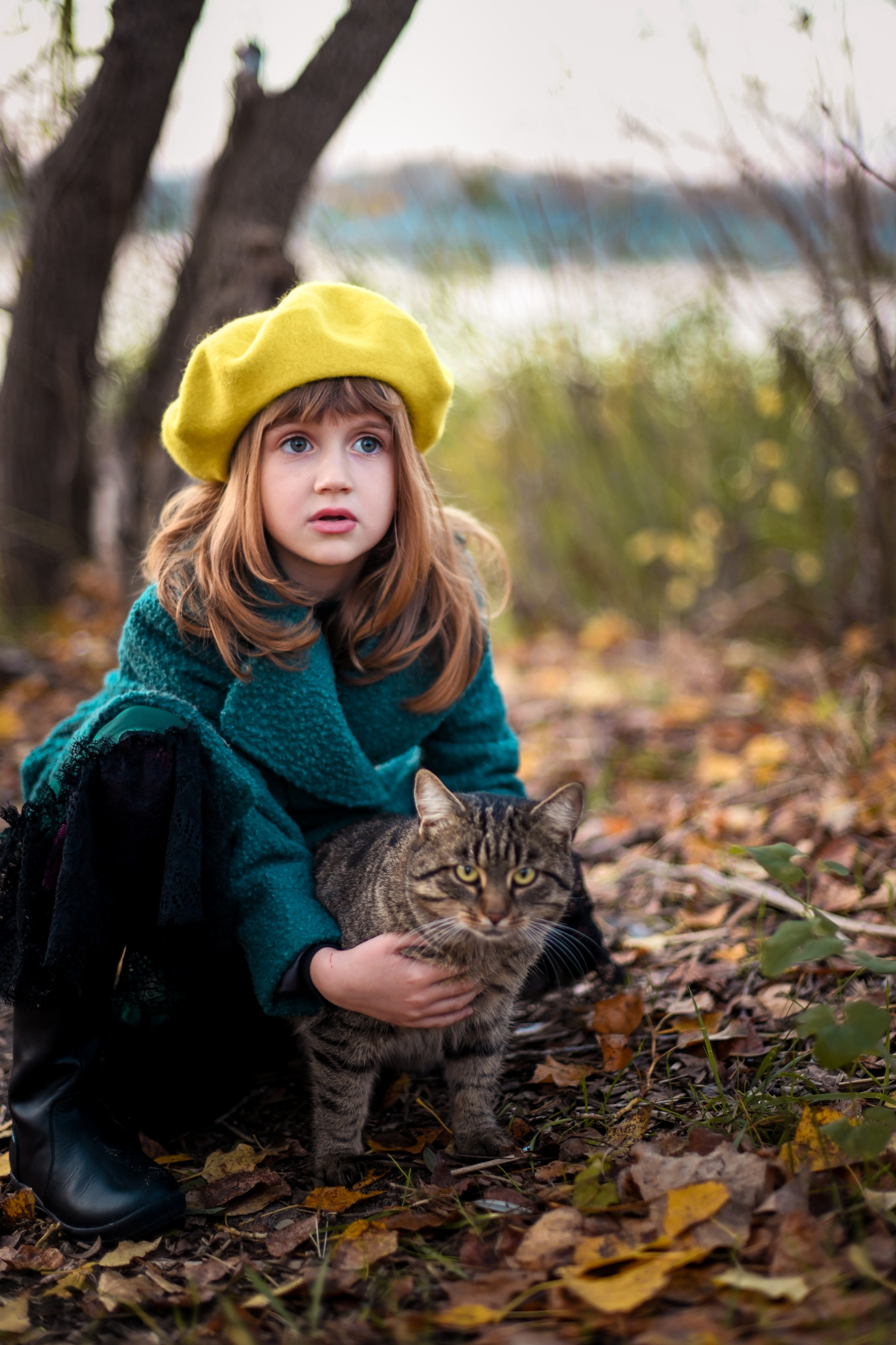 Осень в берете. Фотограф Натали Кошевая _ Днепр, Подгородное
