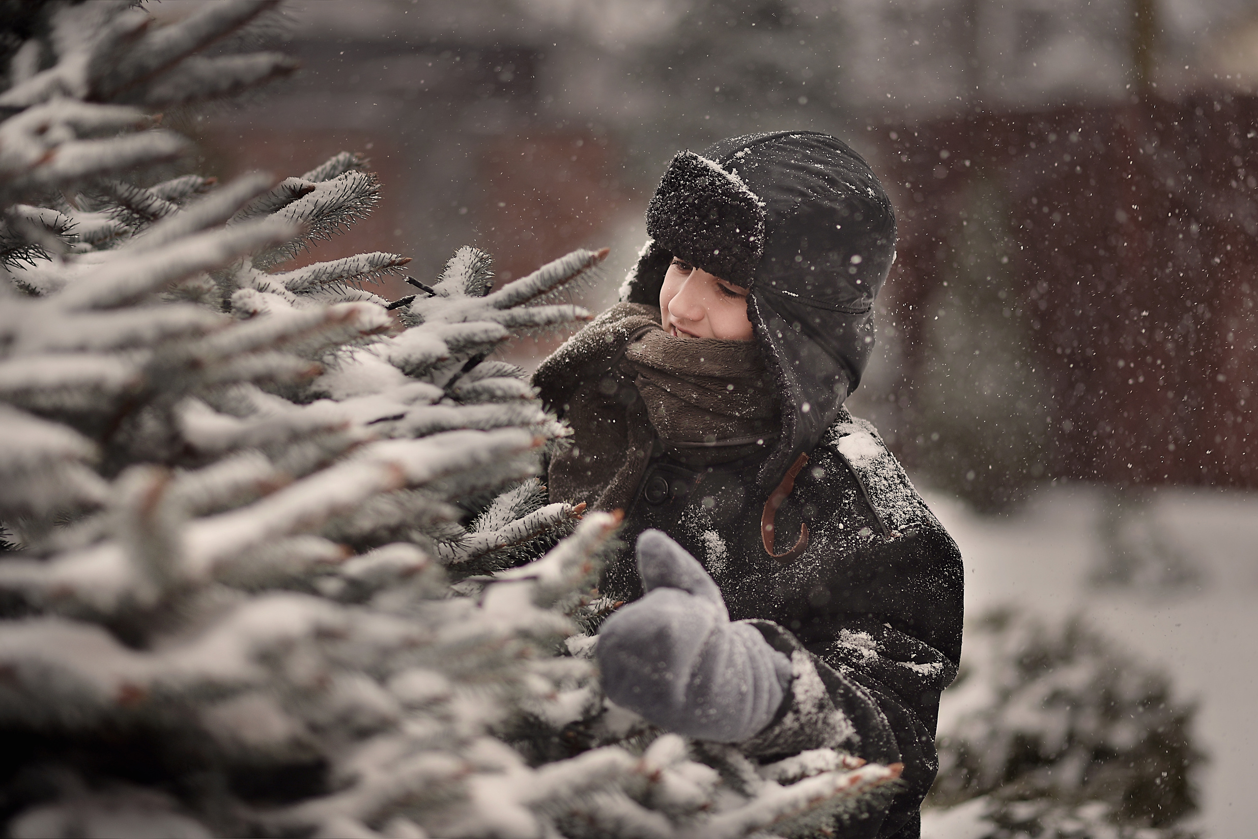 Февральская вьюга. Фотограф Натали Кошевая _ Днепр, Подгородное