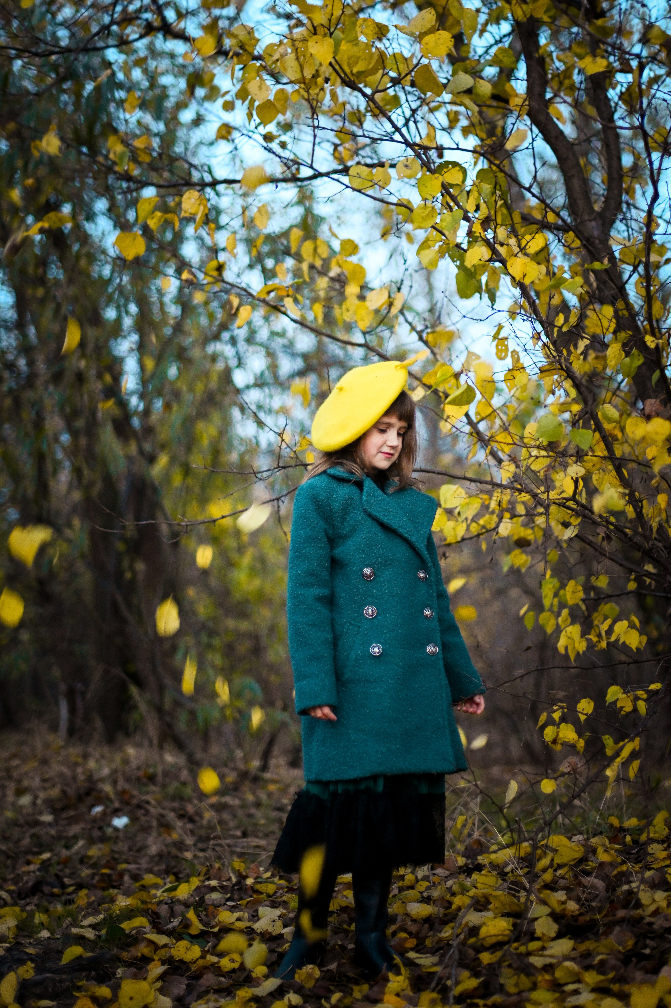Осень в берете. Фотограф Натали Кошевая _ Днепр, Подгородное