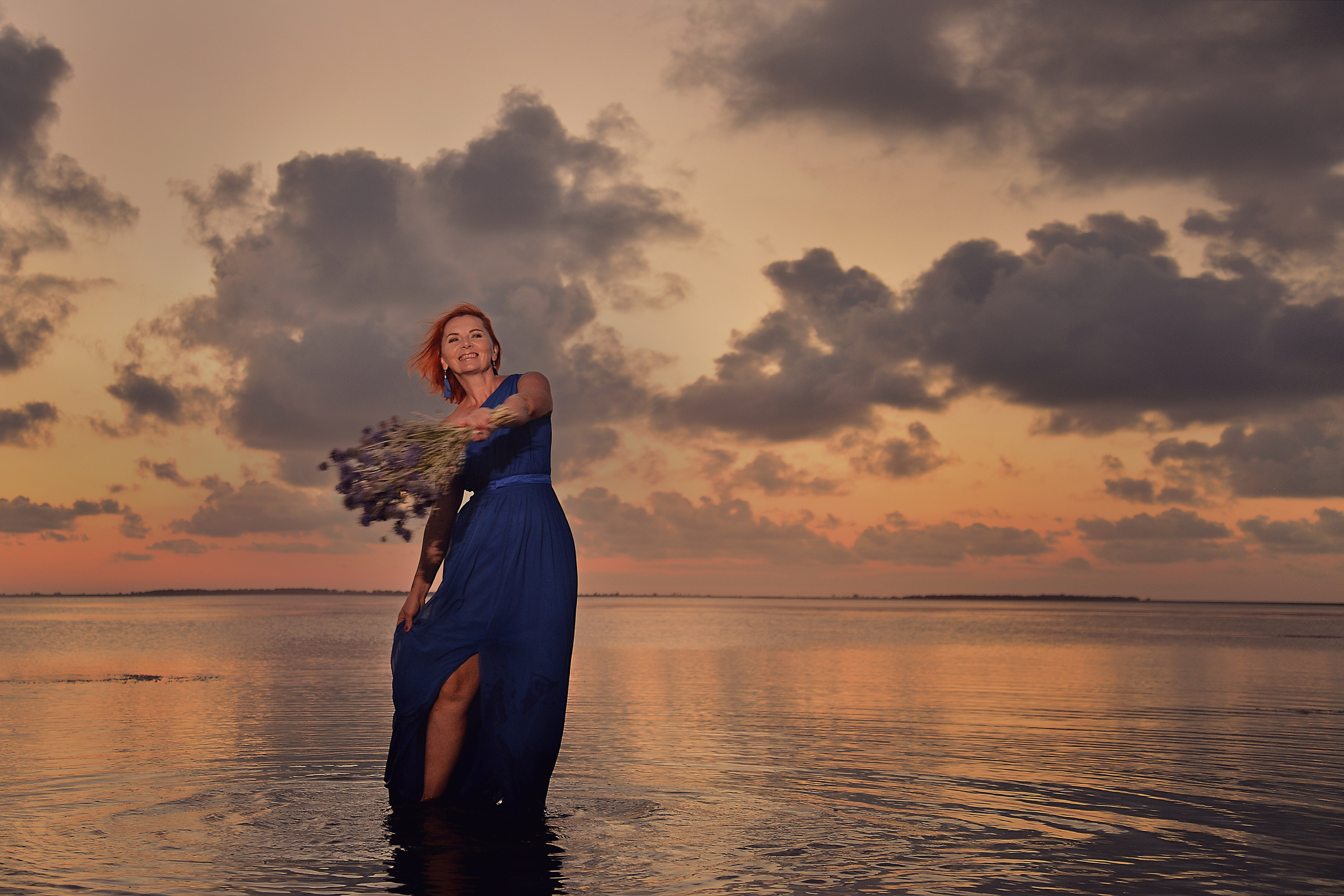 Аллочка_закат на море. Фотограф Натали Кошевая _ Днепр, Подгородное