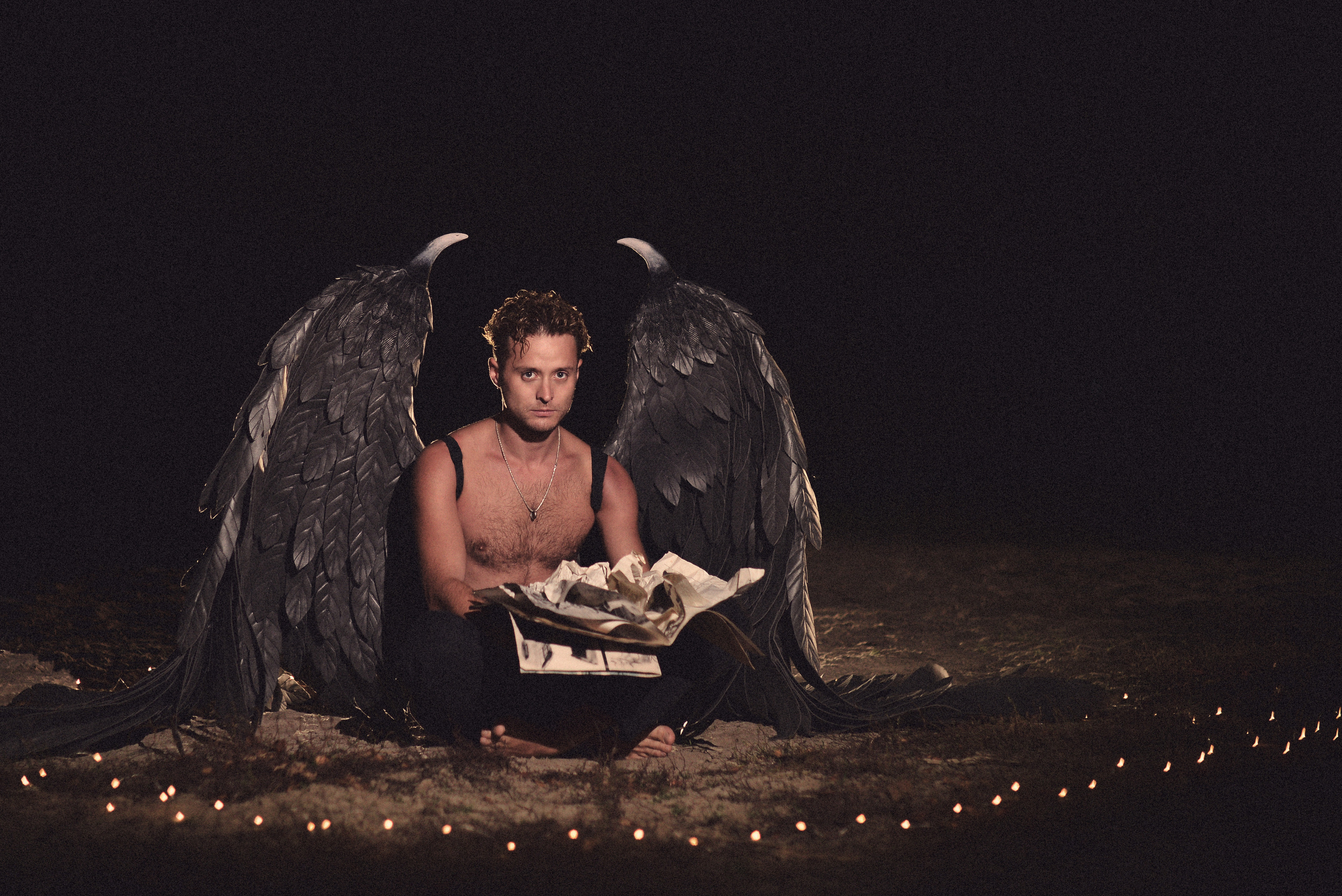 Черный ангел. Фотограф Натали Кошевая _ Днепр, Подгородное