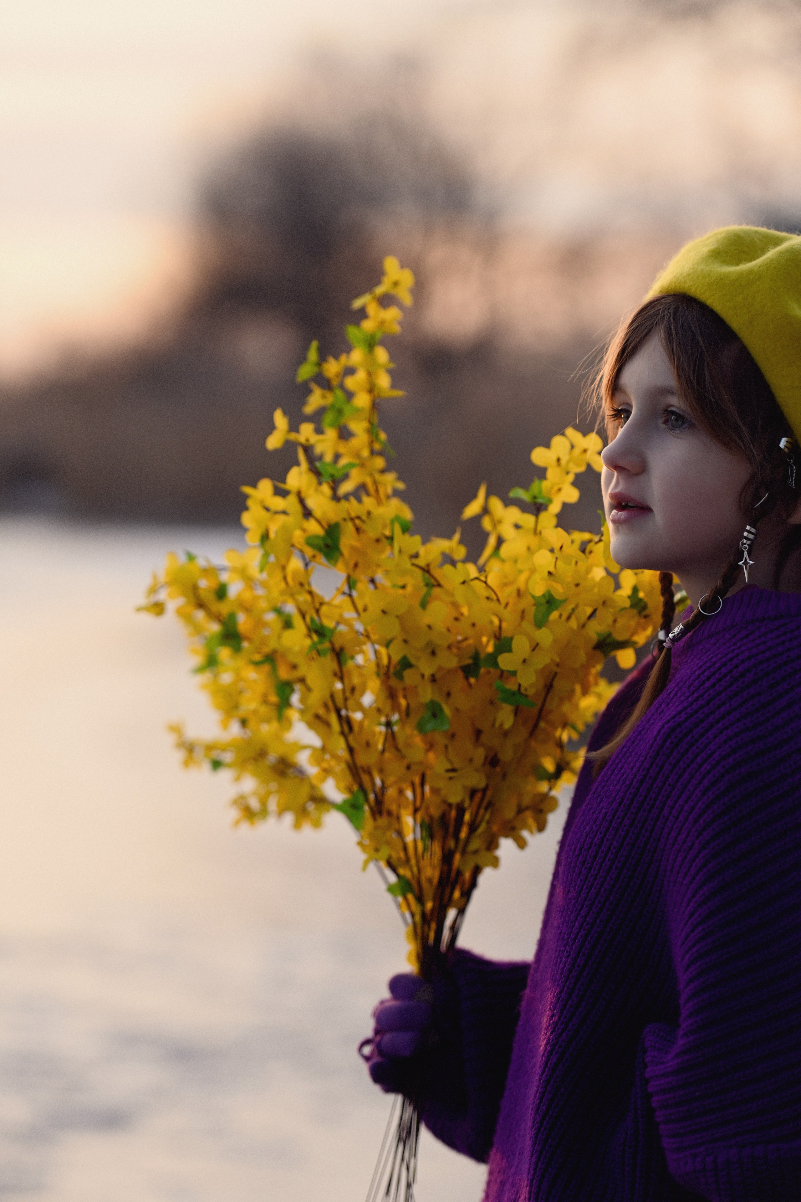 Ладуся на зимней речке. Фотограф Натали Кошевая _ Днепр, Подгородное