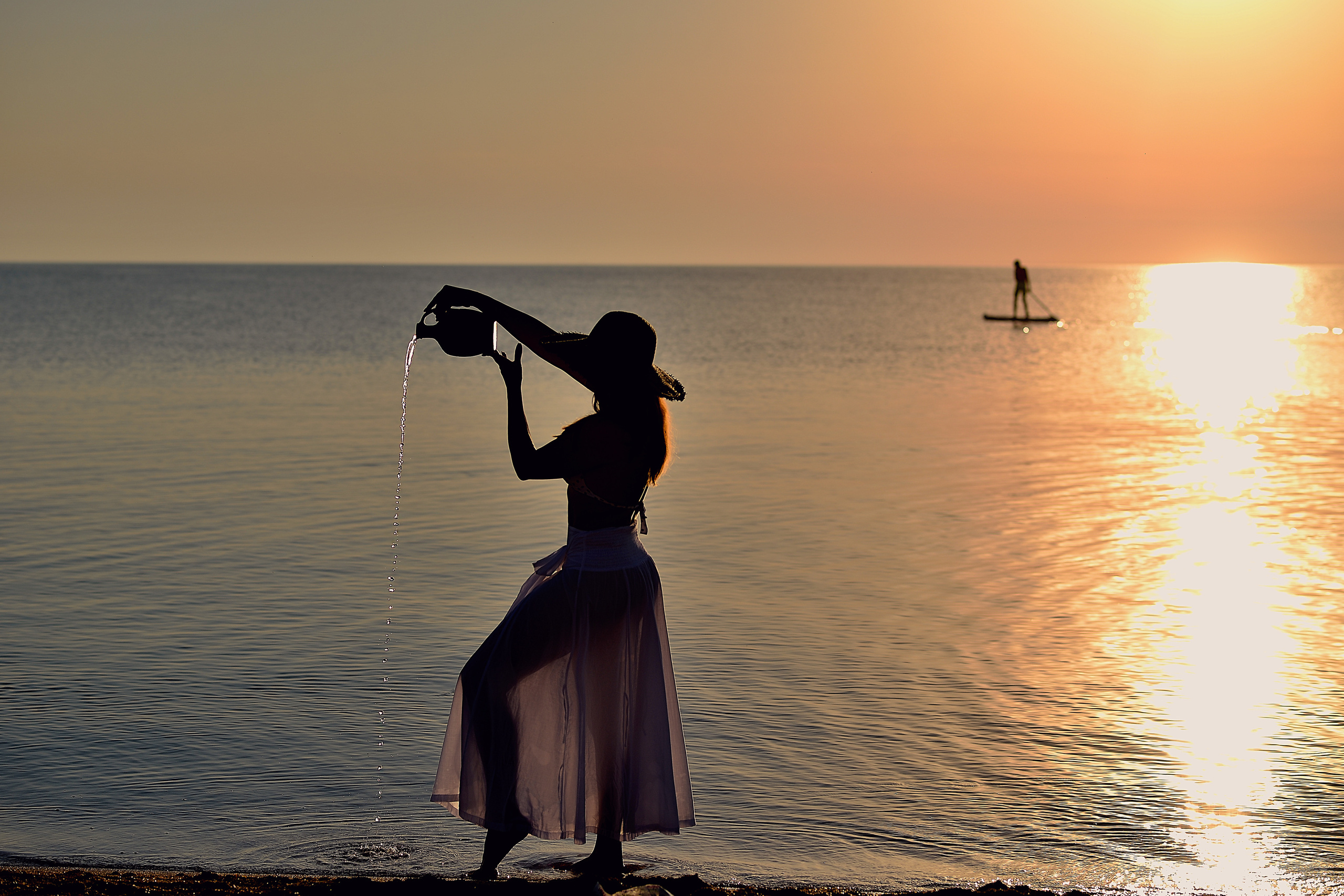 Рассвет на море. Фотограф Натали Кошевая _ Днепр, Подгородное