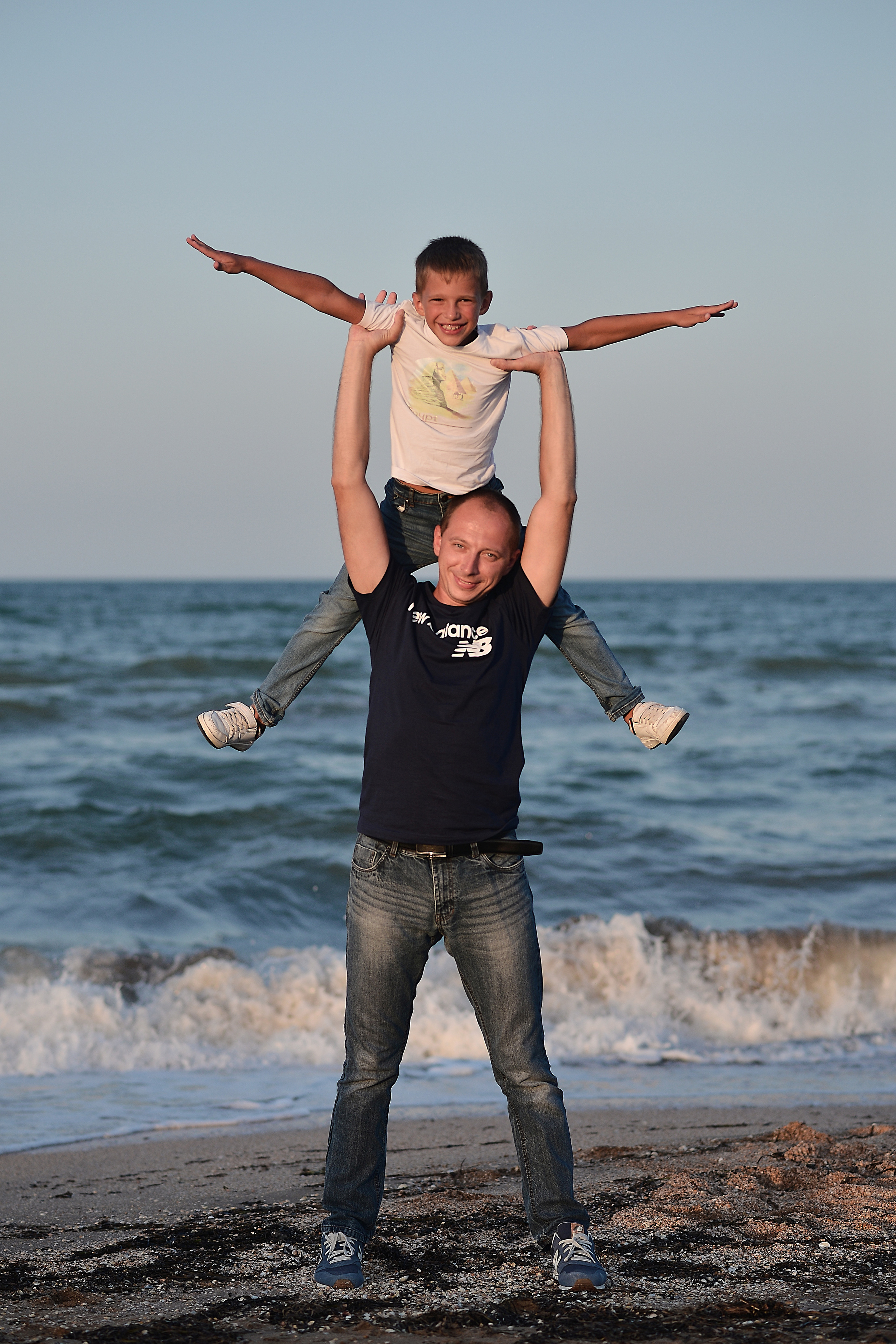 Семейная прогулка на берегу моря. Фотограф Натали Кошевая _ Днепр, Подгородное