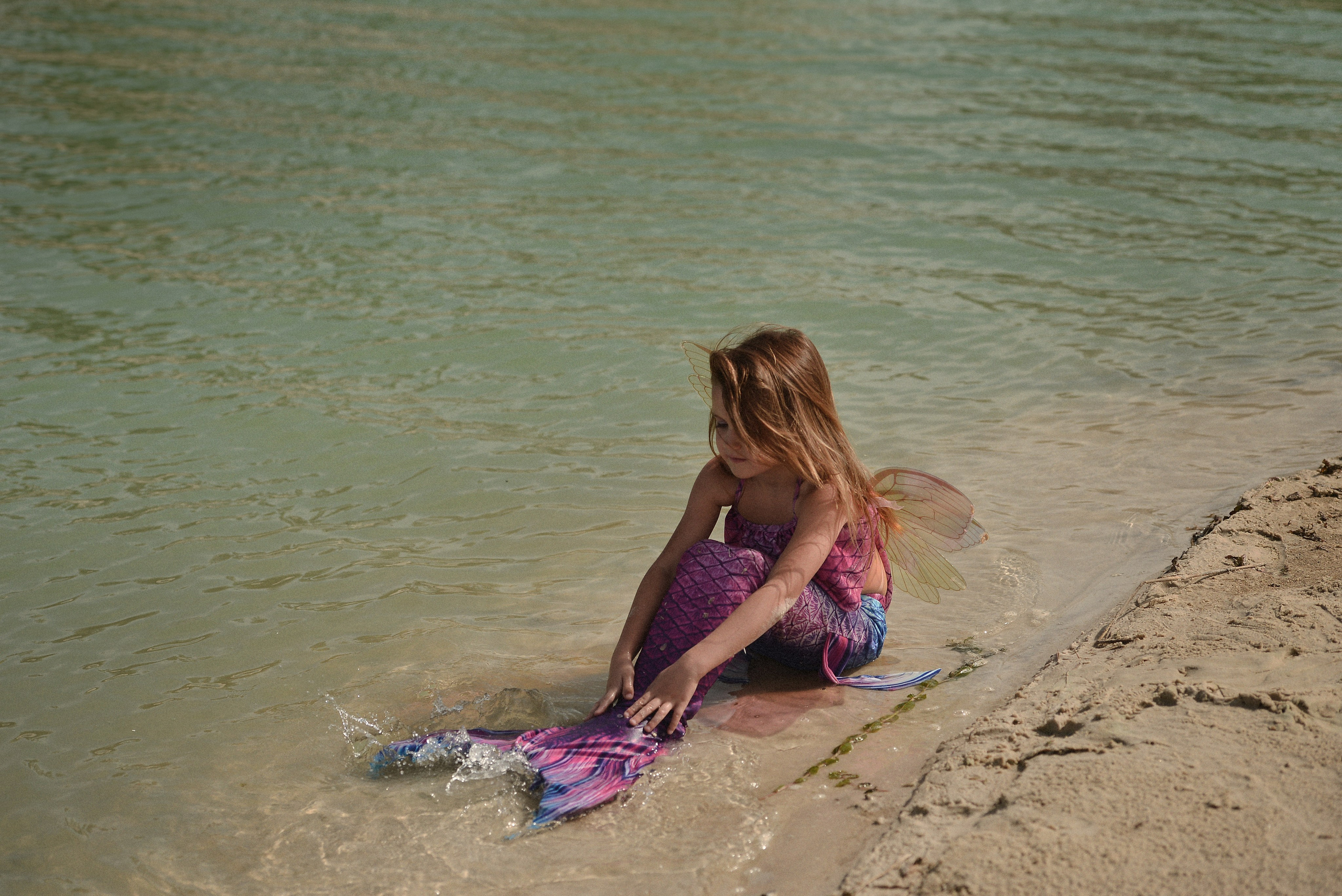 Русалка на берегу. Фотограф Натали Кошевая _ Днепр, Подгородное