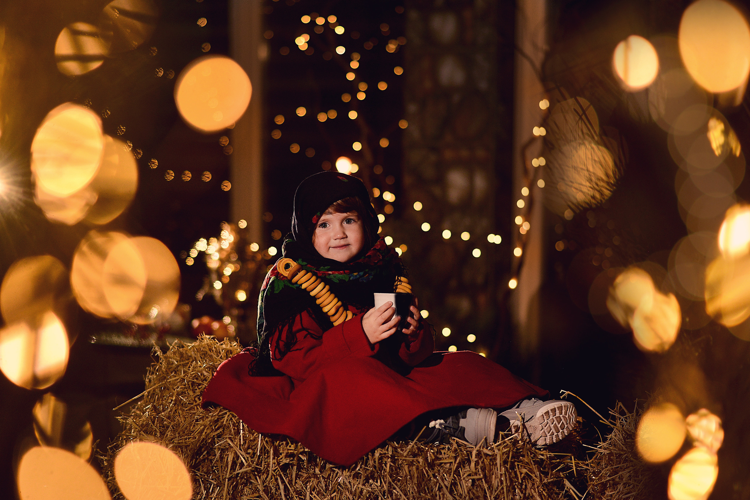 Новогодняя фотосъёмка на улице_фотозона Вечера на Хуторе. Фотограф Натали Кошевая _ Днепр, Подгородное