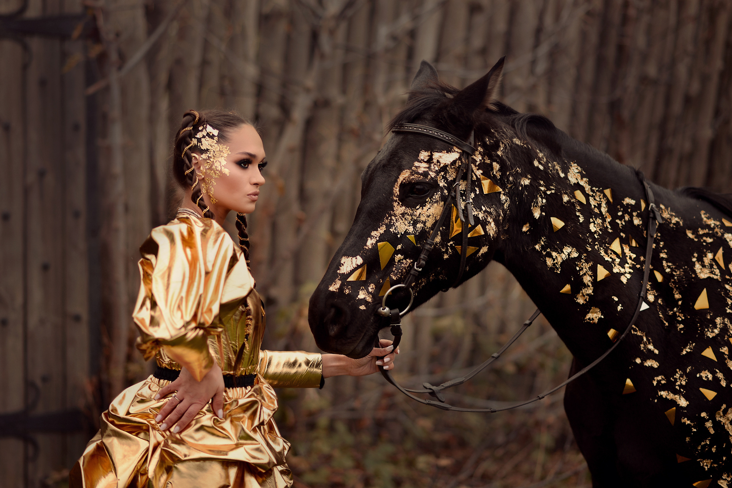 Идейная съёмка_Золотая фотосессия. Фотограф Натали Кошевая _ Днепр, Подгородное