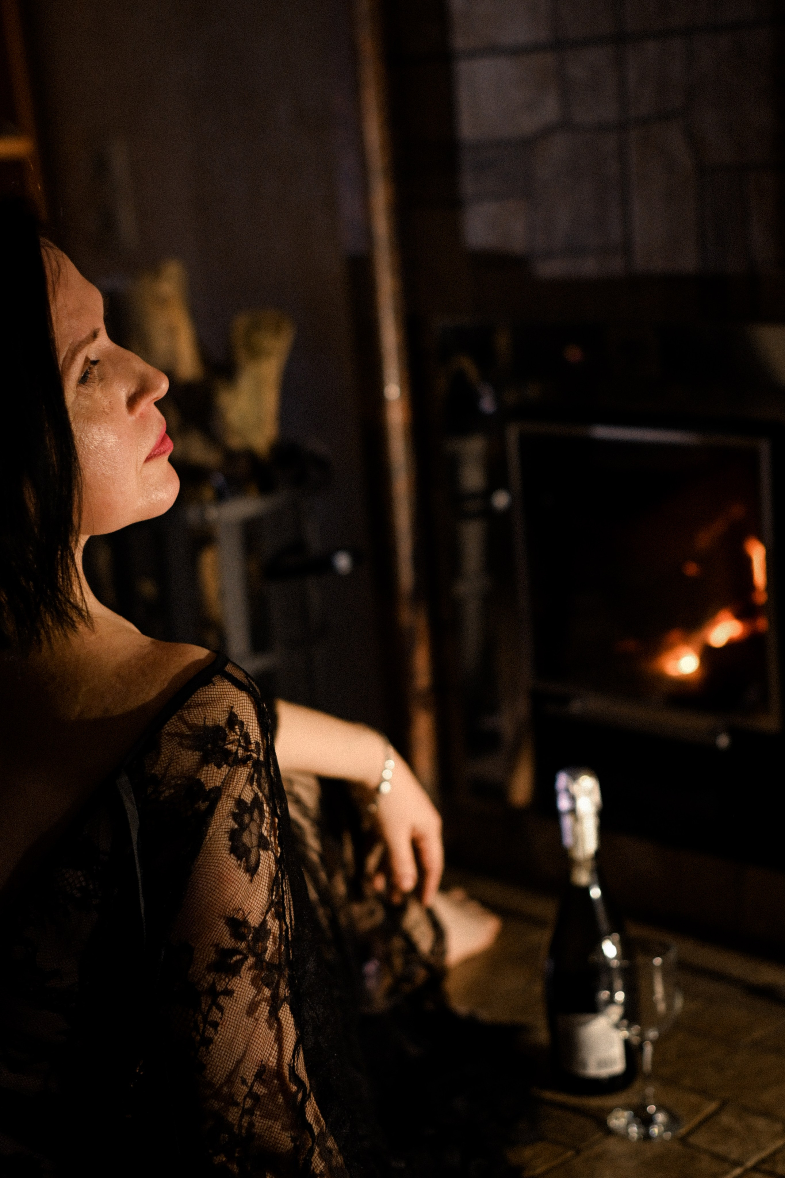 У камина. Фотограф Натали Кошевая _ Днепр, Подгородное