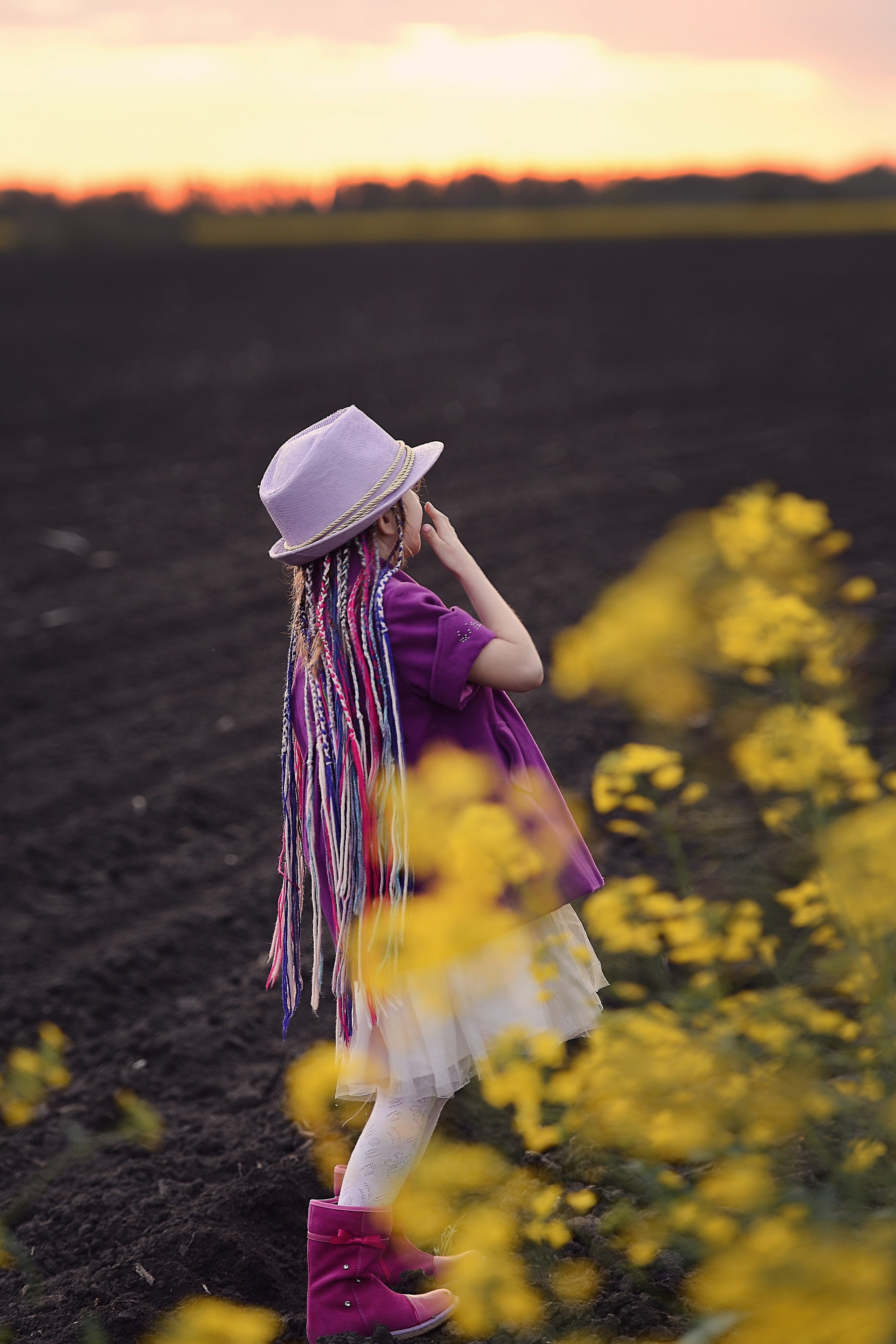 В жёлтом поле. Фотограф Натали Кошевая _ Днепр, Подгородное