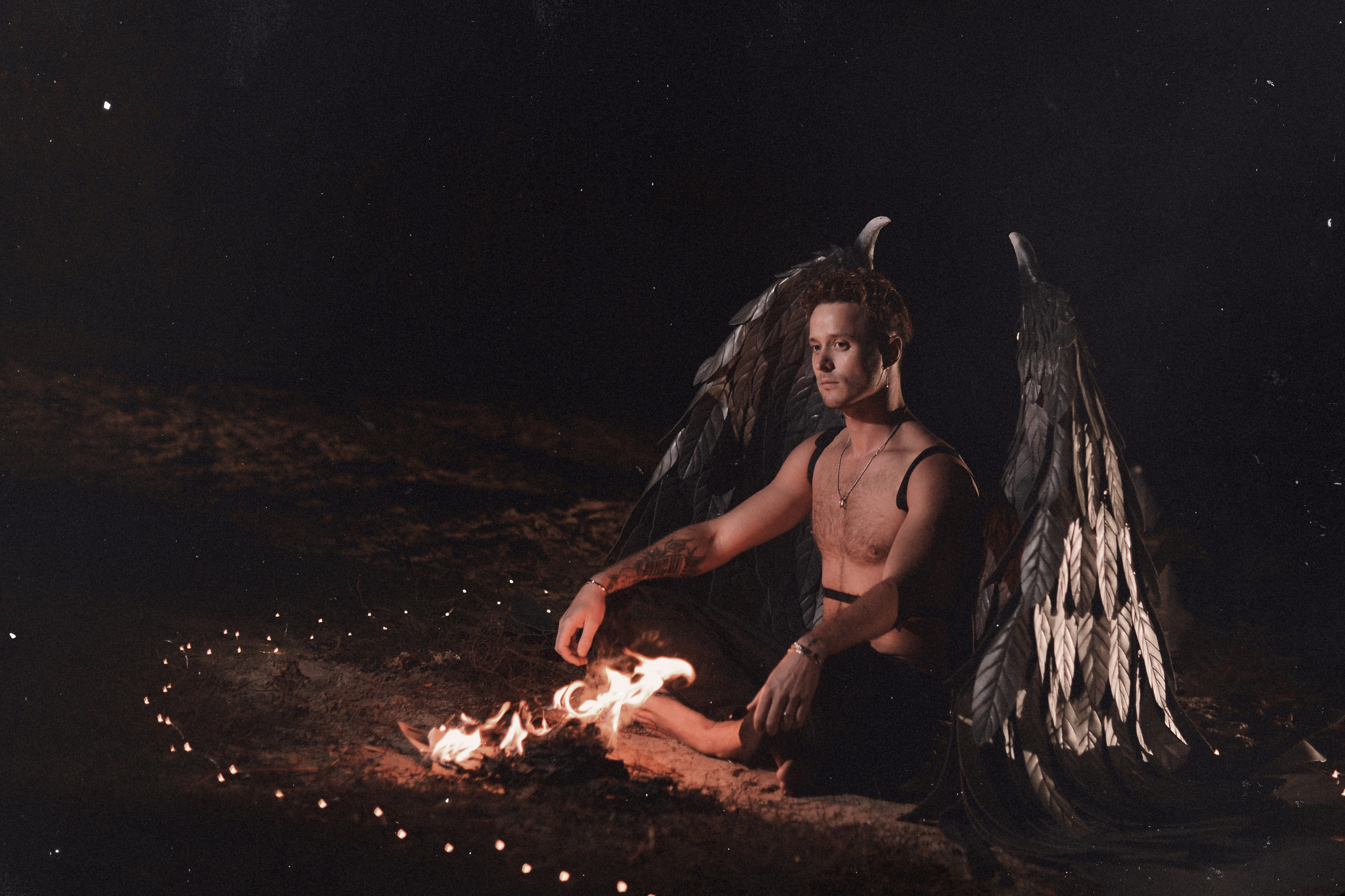 Черный ангел. Фотограф Натали Кошевая _ Днепр, Подгородное