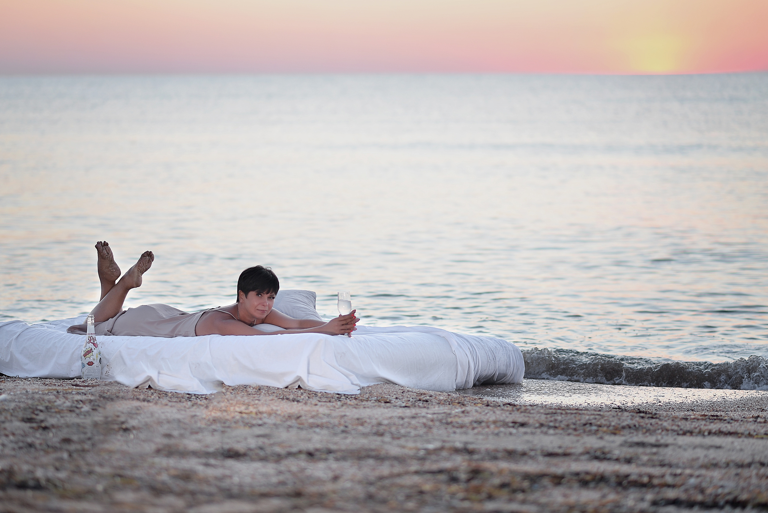 Рассвет на море. Фотограф Натали Кошевая _ Днепр, Подгородное