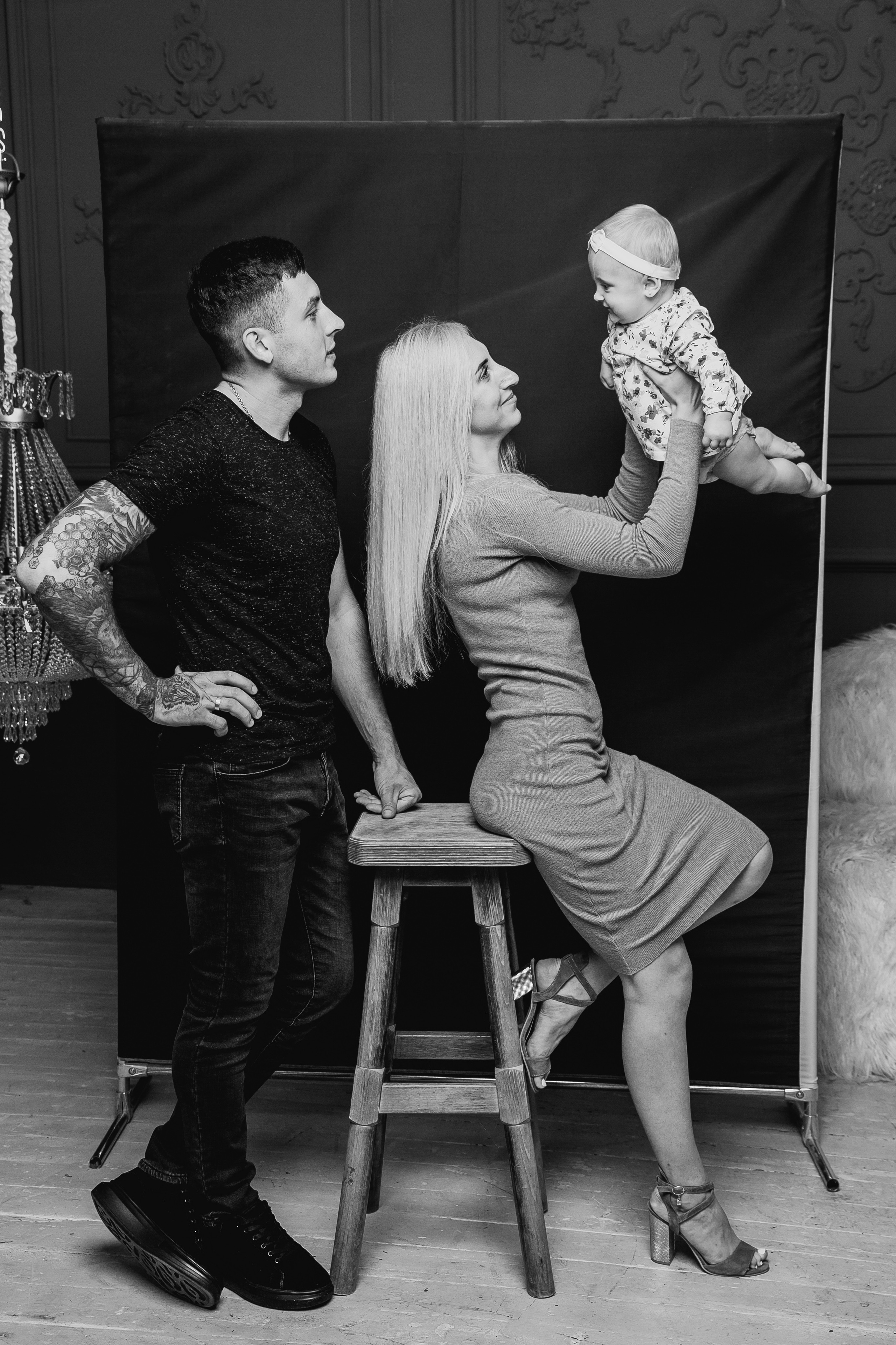 Студійна сімейна зйомка. Весільний та сімейний фотограф міста Суми Артур Моргун