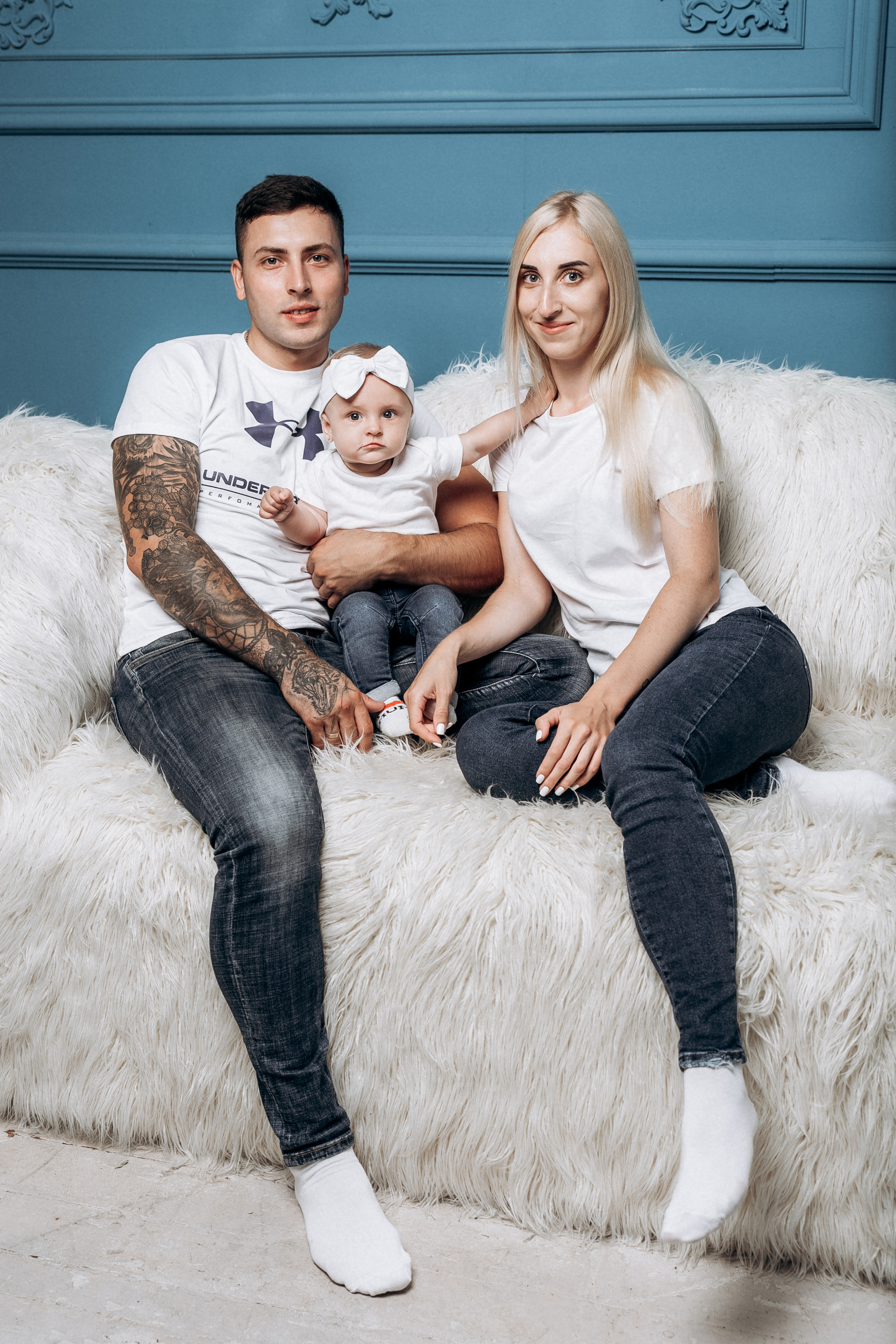 Студійна сімейна зйомка. Весільний та сімейний фотограф міста Суми Артур Моргун