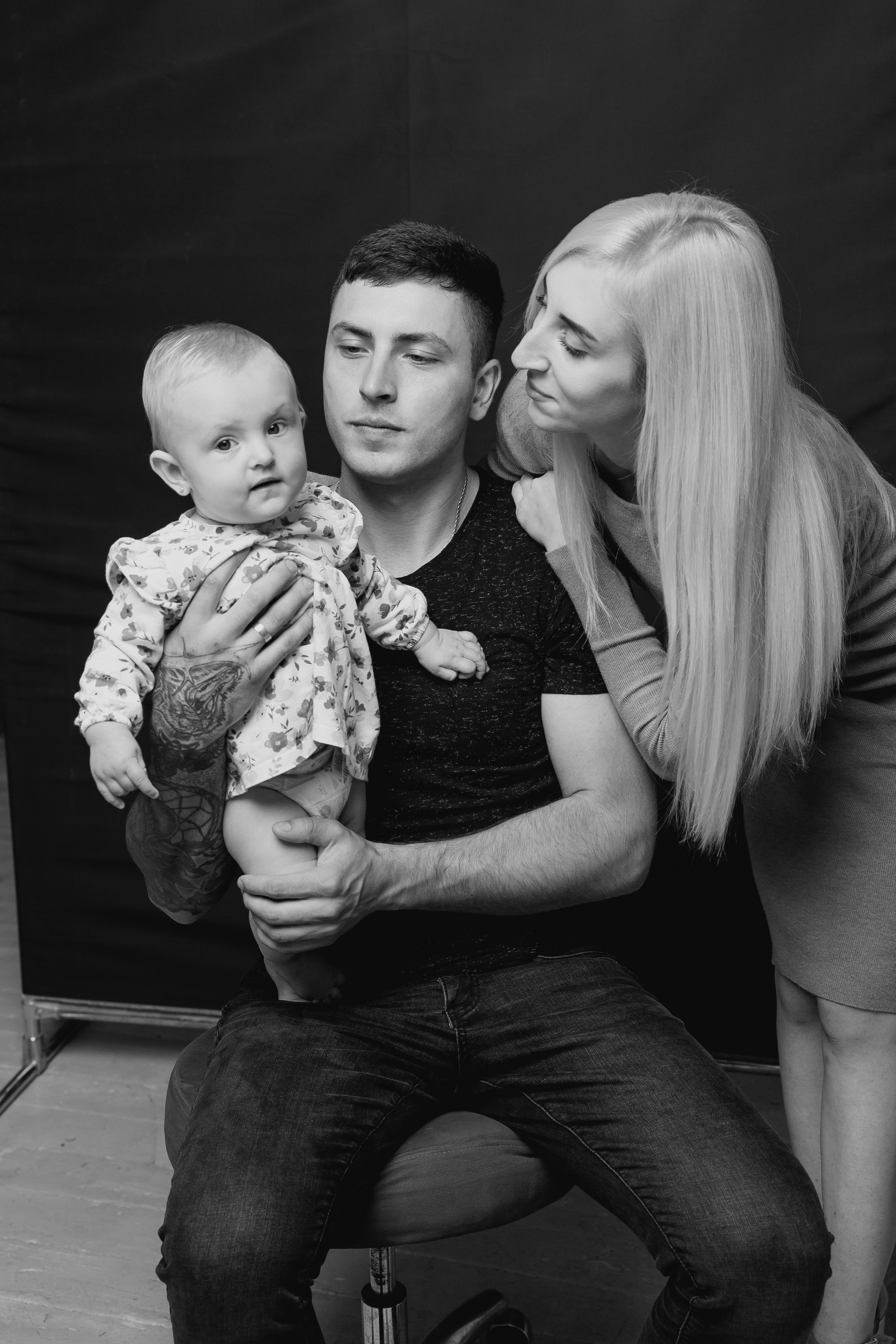 Студійна сімейна зйомка. Весільний та сімейний фотограф міста Суми Артур Моргун