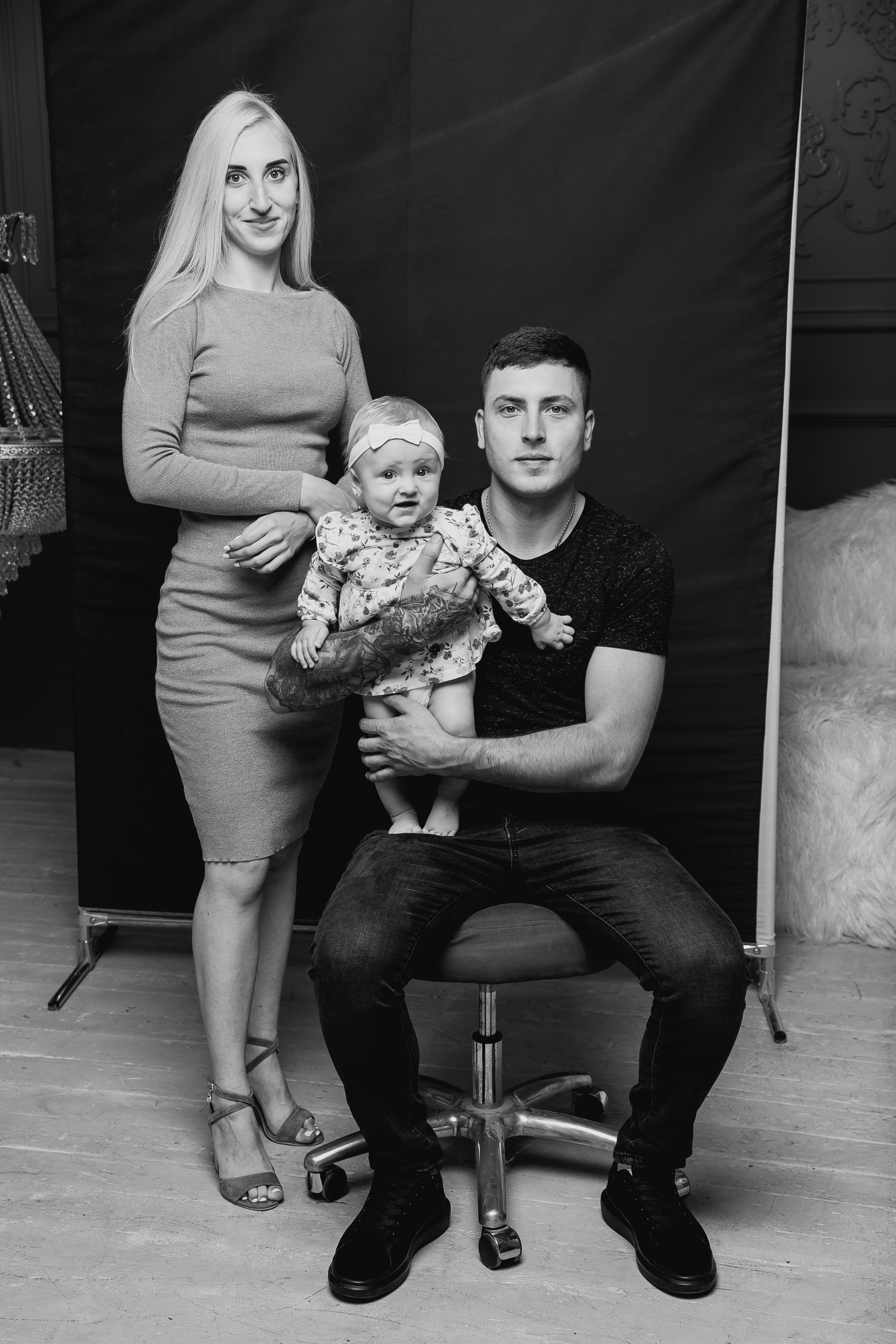 Студійна сімейна зйомка. Весільний та сімейний фотограф міста Суми Артур Моргун