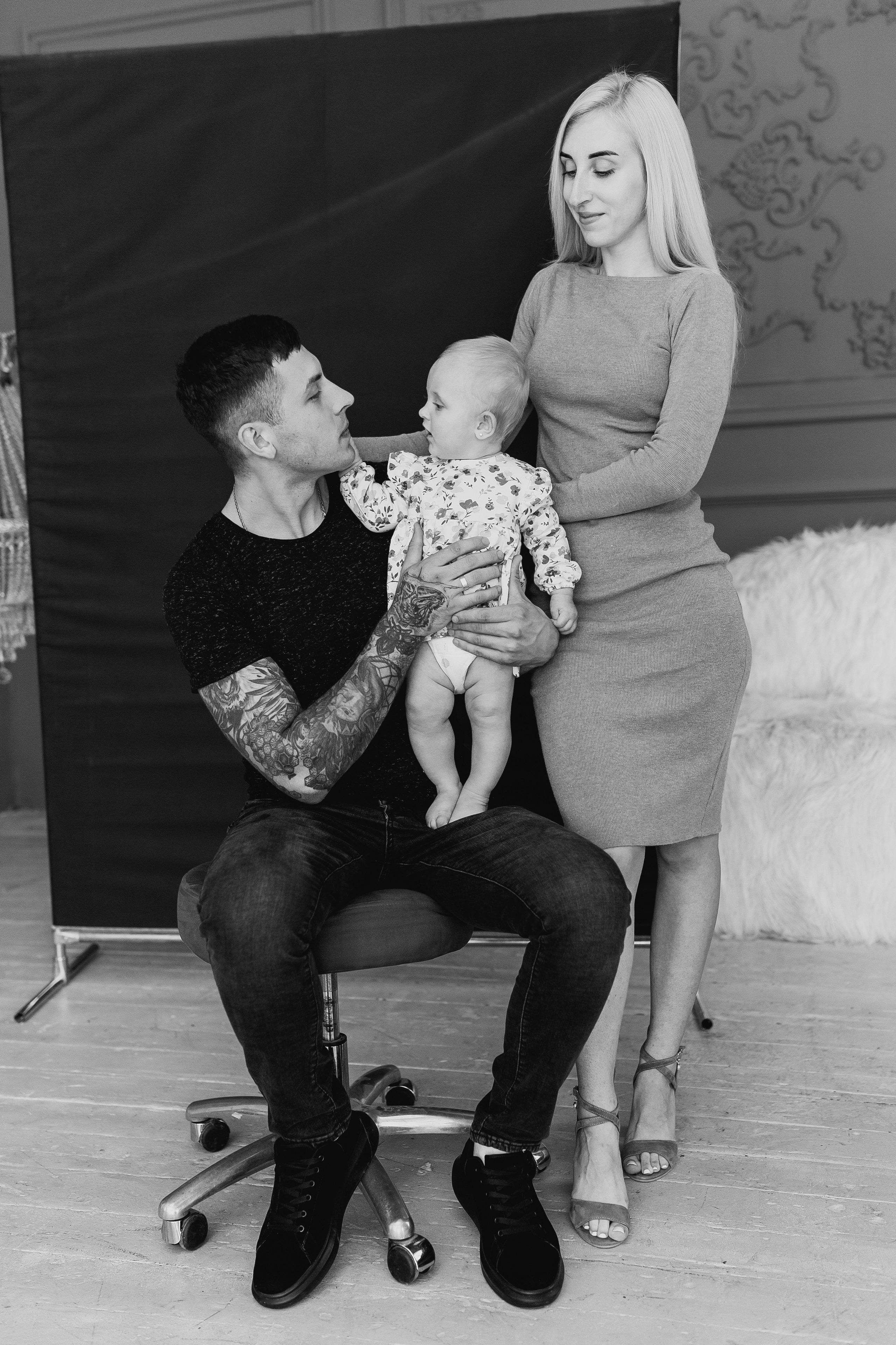 Студійна сімейна зйомка. Весільний та сімейний фотограф міста Суми Артур Моргун